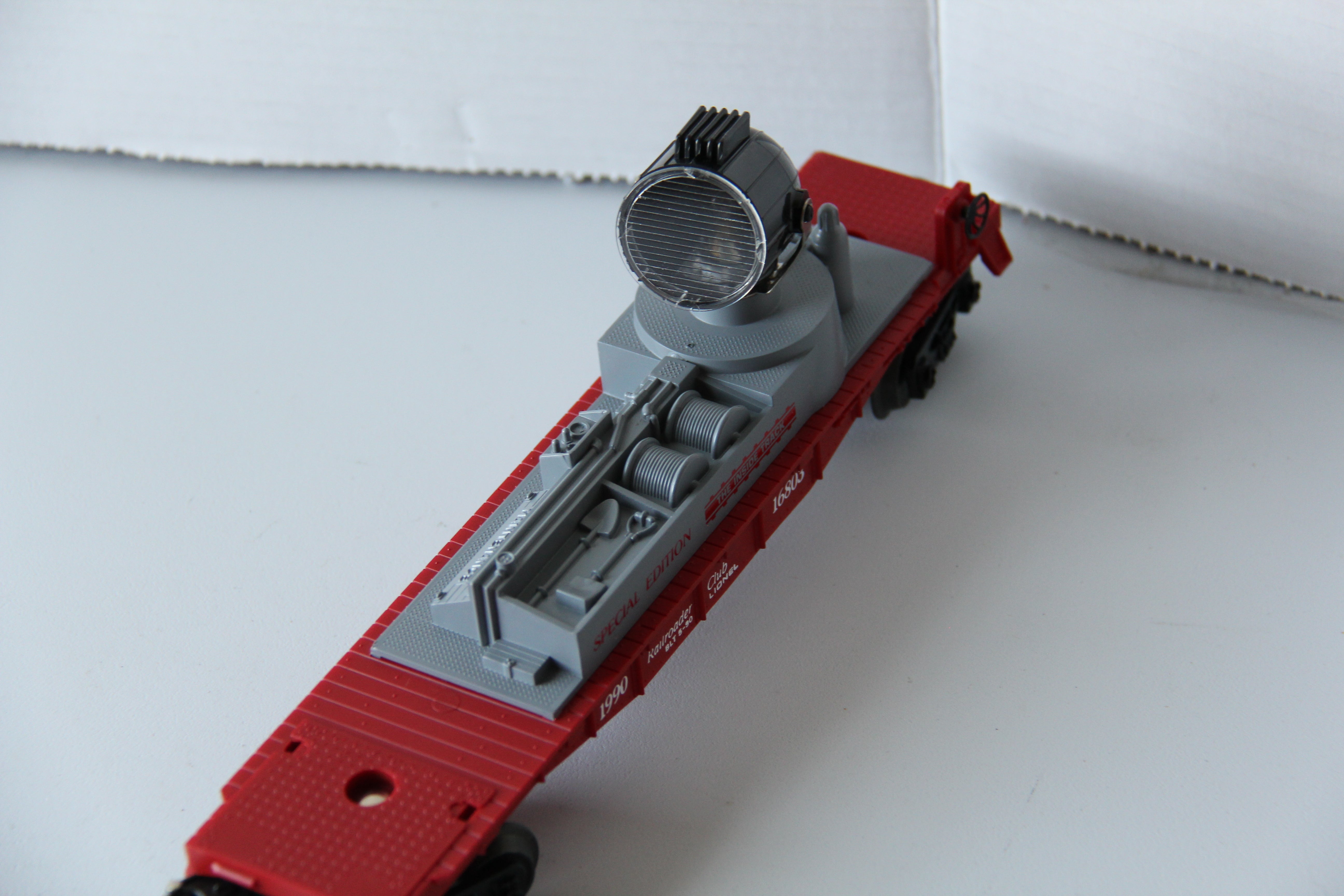 Lionel 6-16803 Railroad Club Searchlight Car-Second hand-M3029