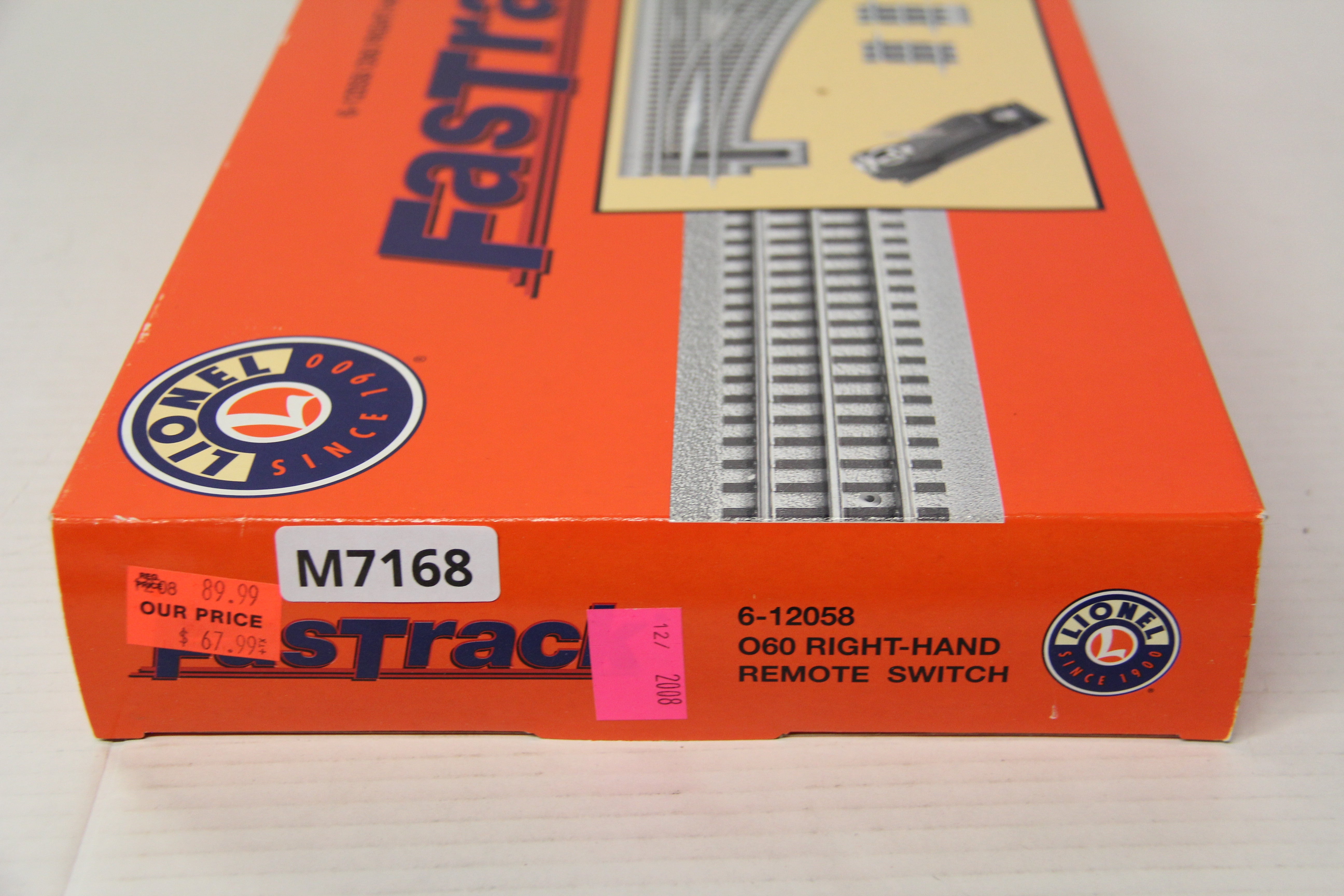 Lionel FasTrack 6-12058 -060 Right Hand Remote Switch-Second hand-M7168-2