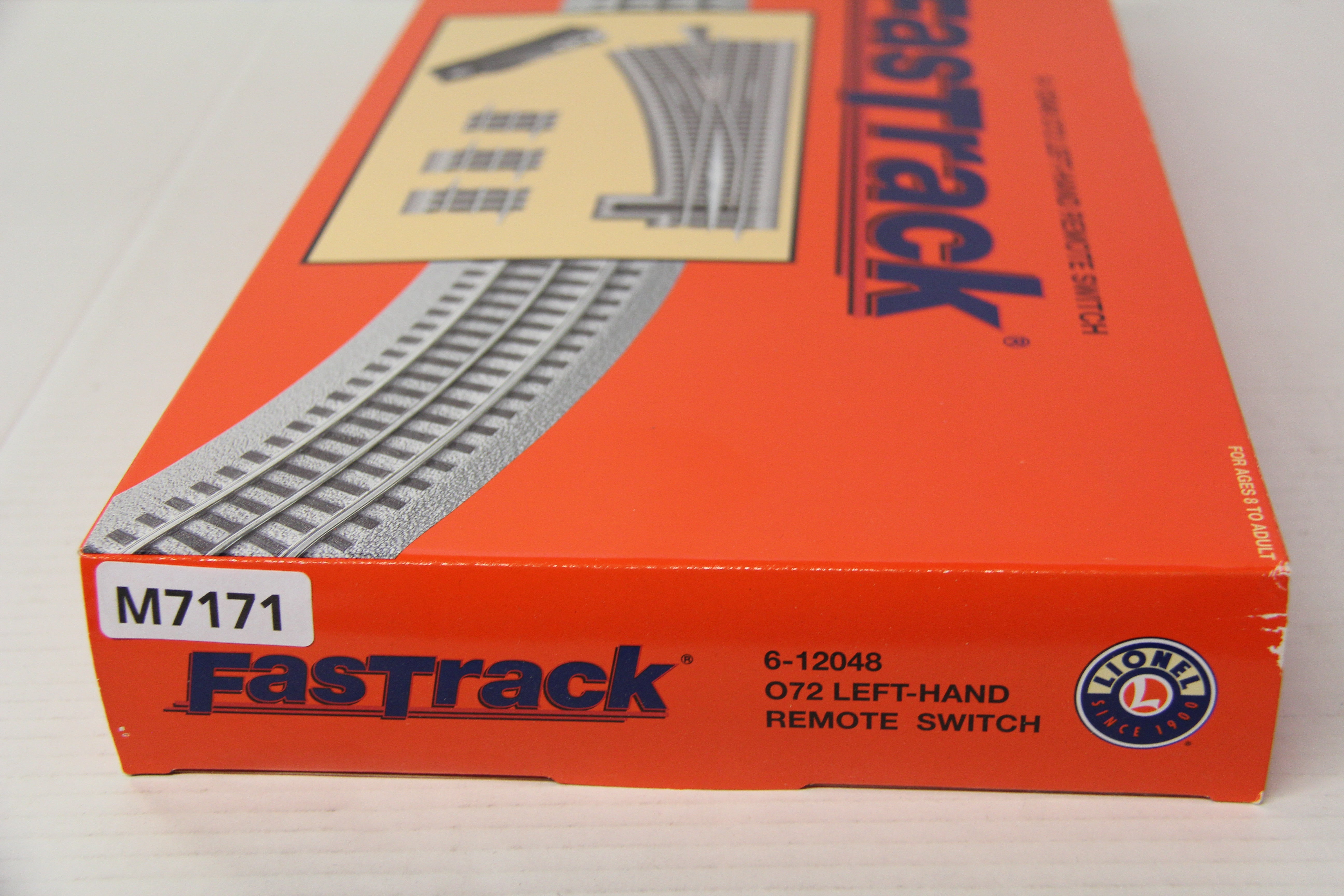 Lionel FasTrack 6-12048 -072 Left Hand Remote Switch-Second hand-M7171-4
