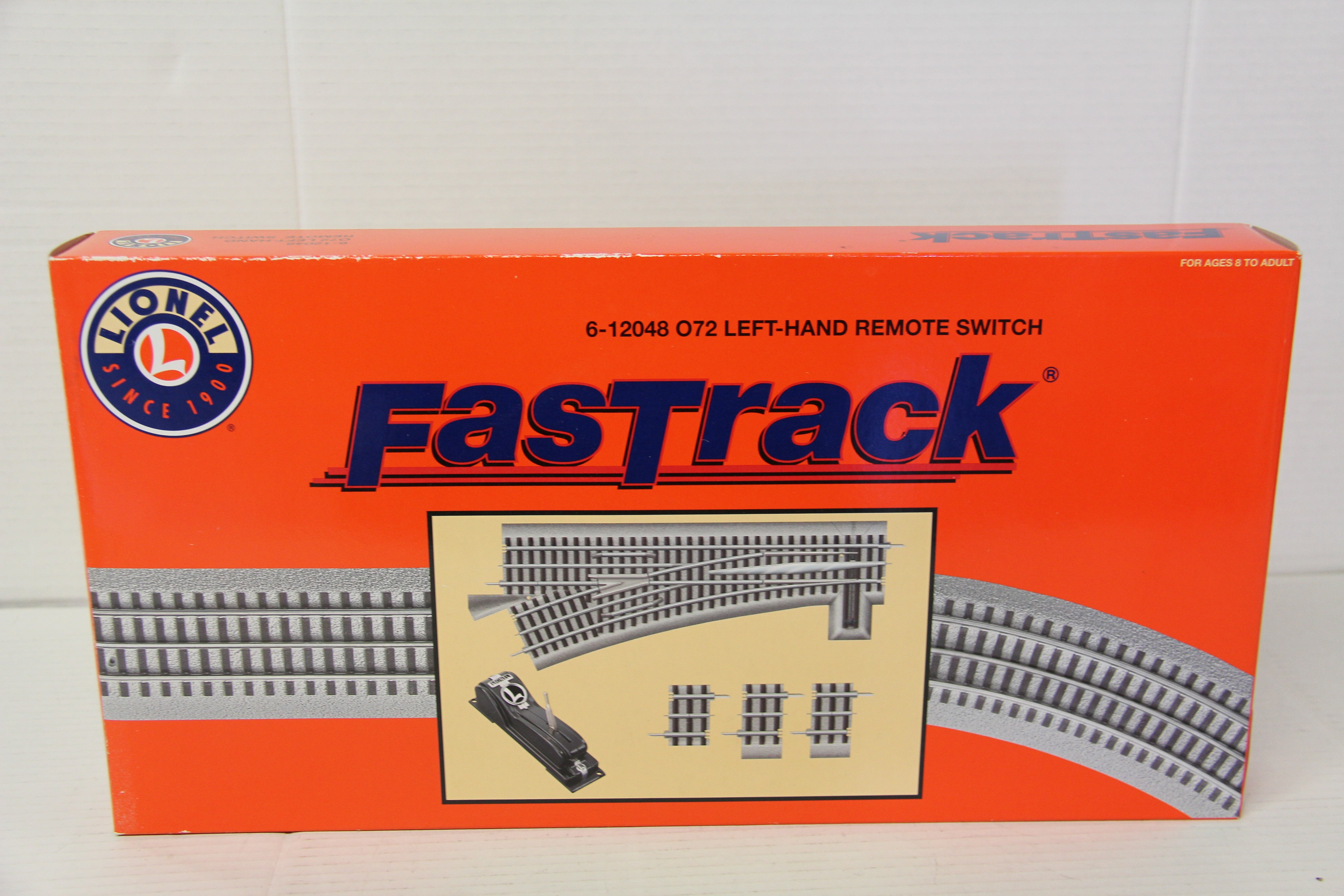 Lionel FasTrack 6-12048 -072 Left Hand Remote Switch-Second hand-M7171-4