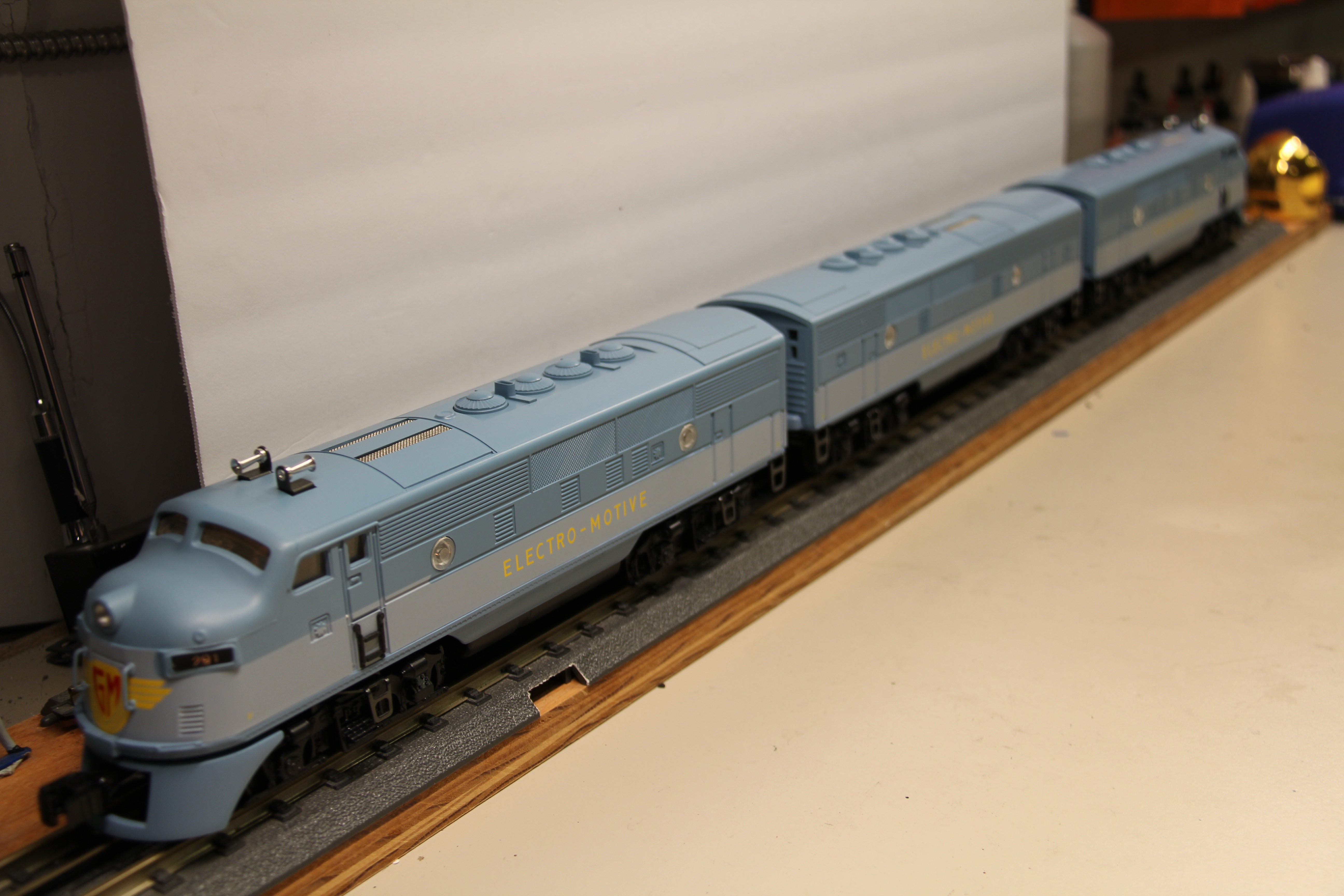 Lionel 6-14512 General Motors TMCC F3 Diesel ABA Demo Set-Second hand-M7558