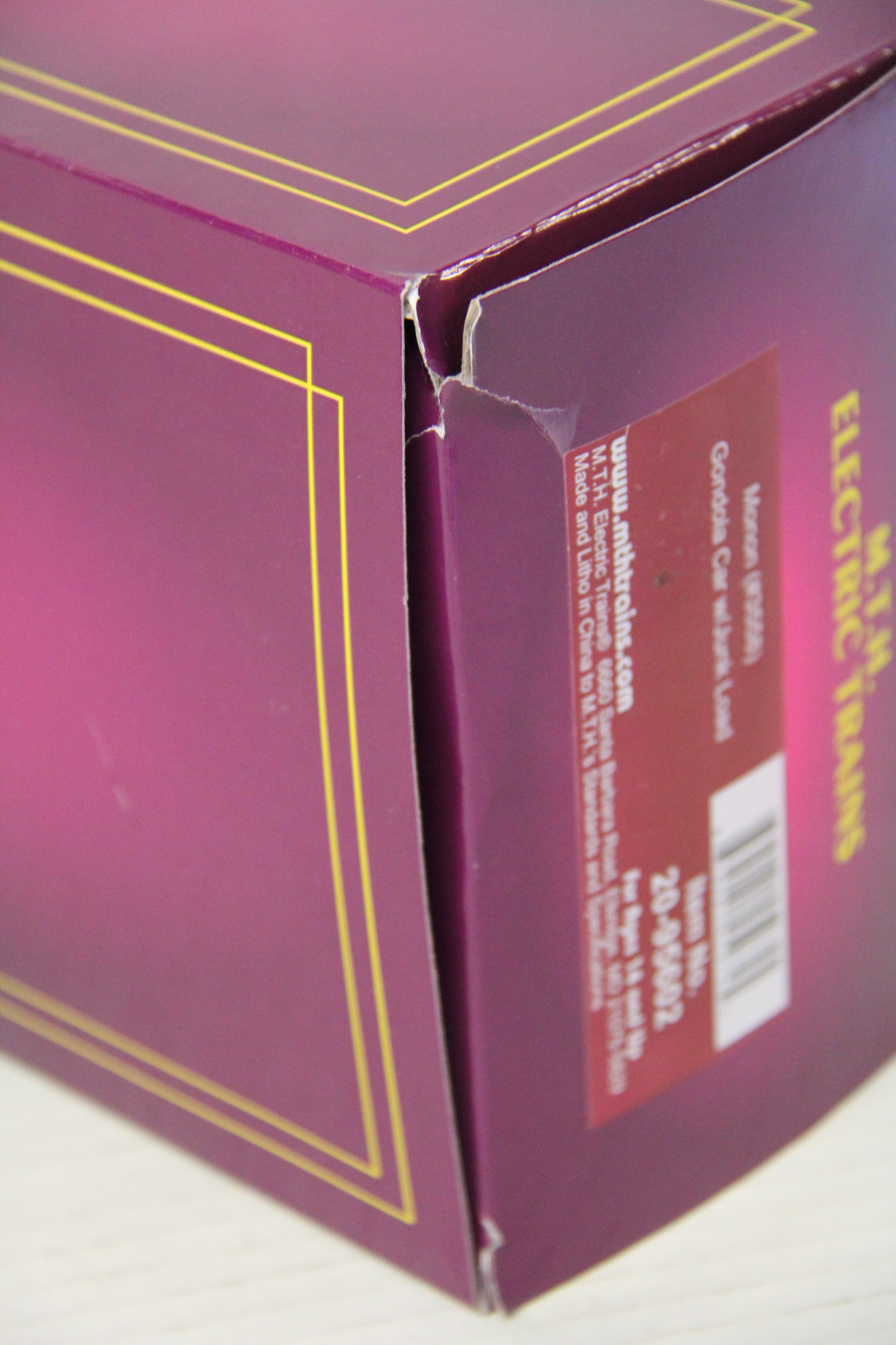 MTH 20-95602 Monon Gondola Car w/ Junk Load #3558-Second hand-M7176