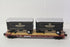 MTH 20-95519 Monon Flat Car w/ 2 PUP Trailers #7618-Second hand-M7177