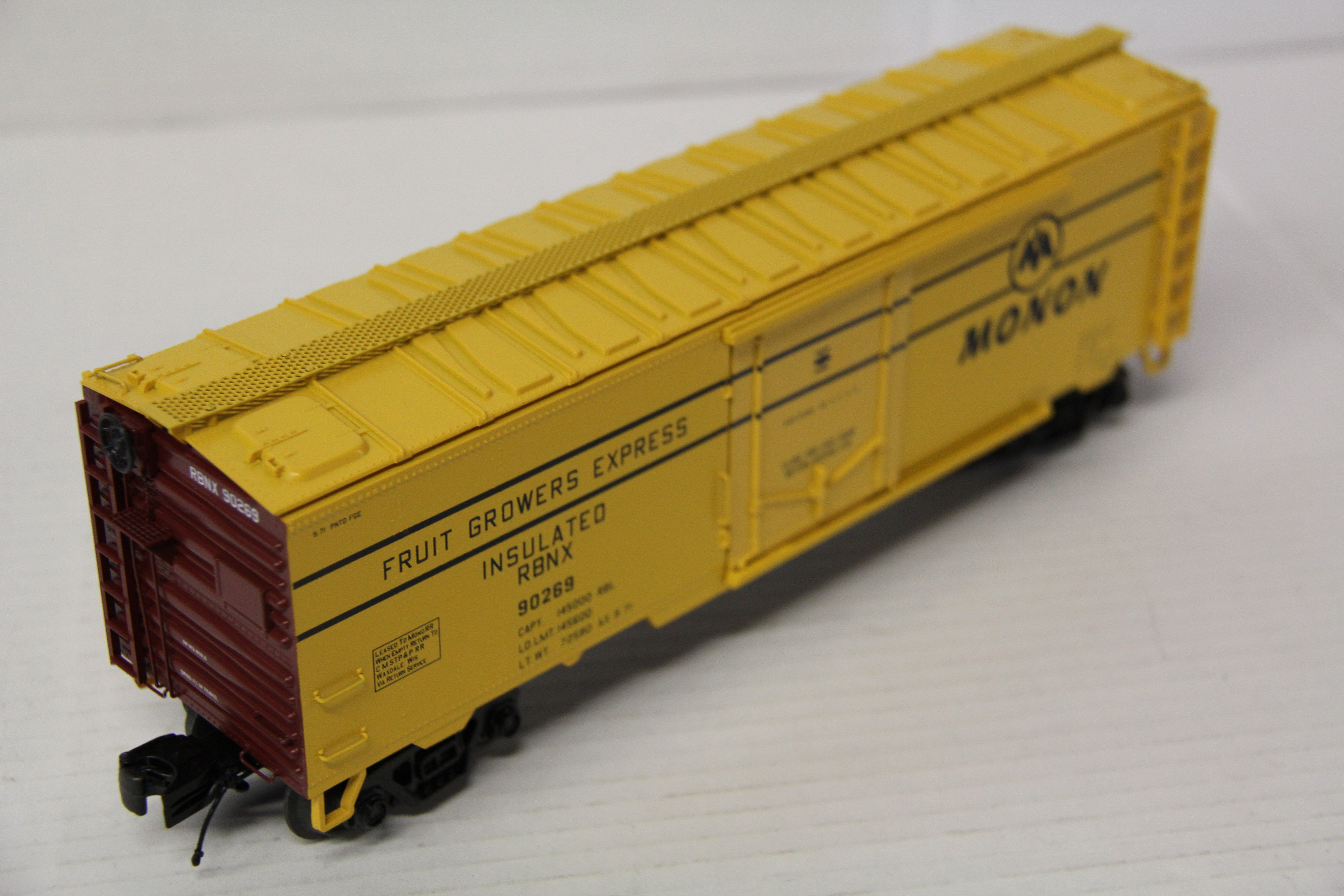 MTH 20-94478 Monon Reefer Car-Second hand-M7178