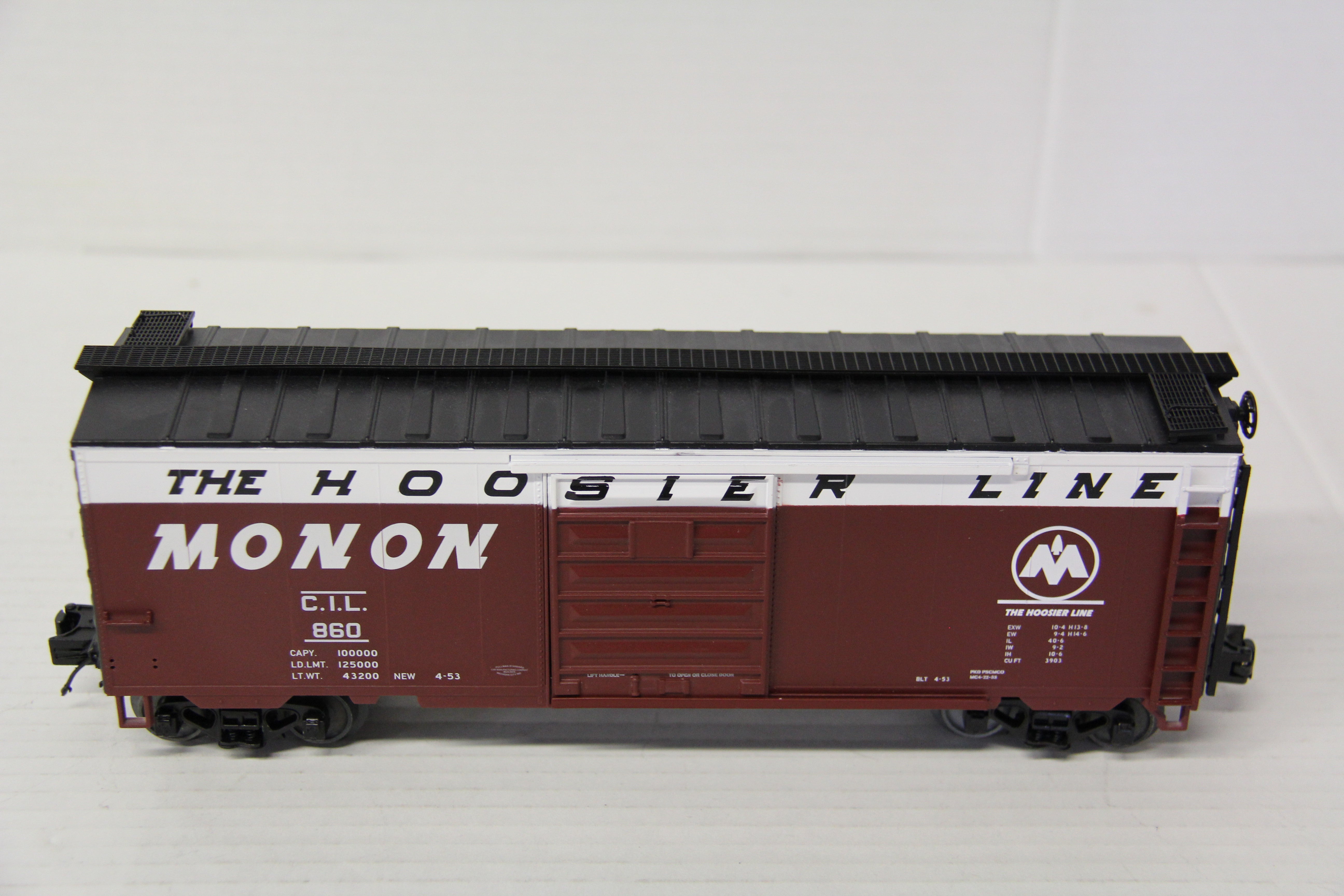 MTH 20-93743 Monon 40' Box Car-Second hand-M7179
