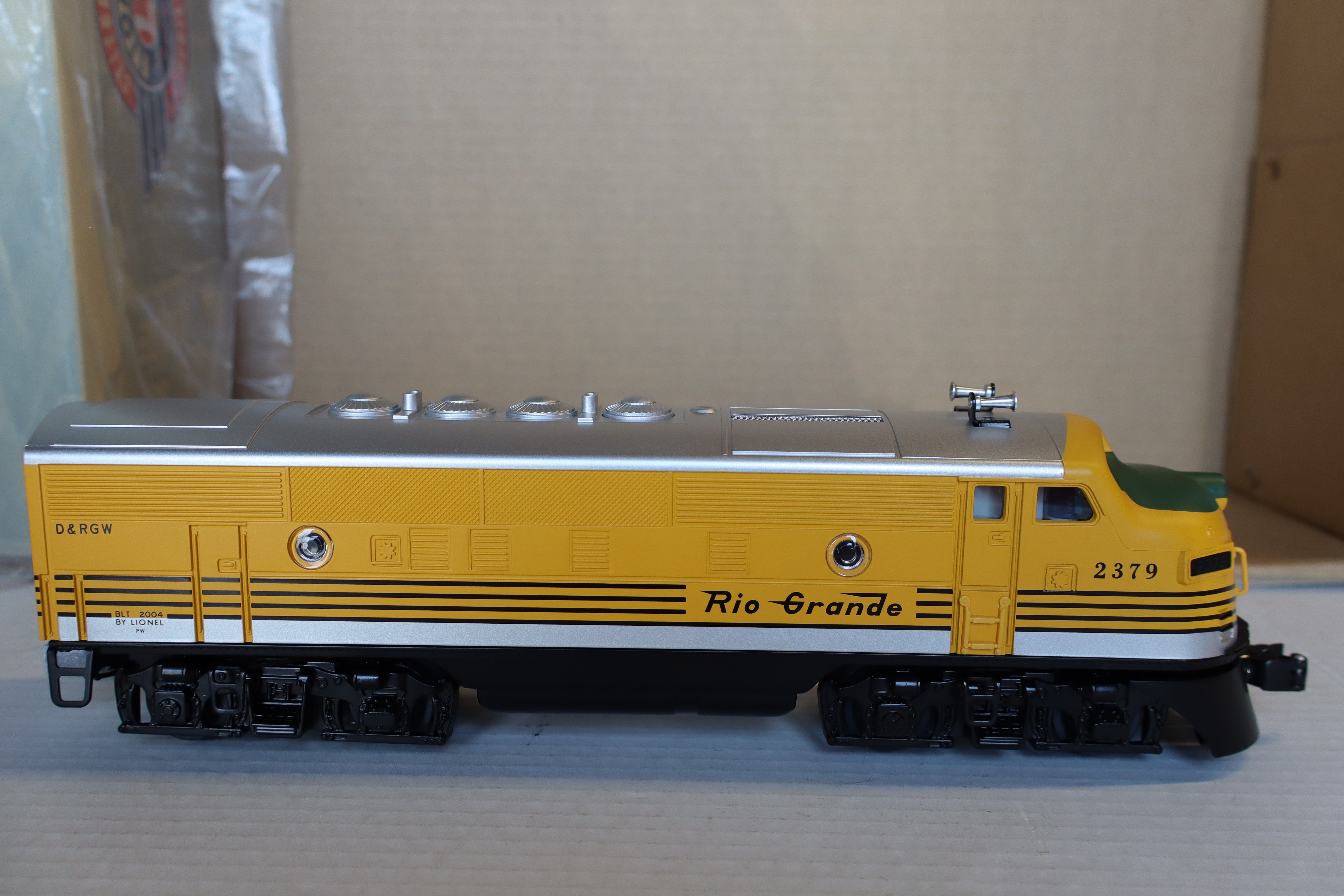 Lionel 6-31727 2291 W Rio Grande Freight Set-Second hand-M7966