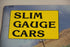 "Slim Gauge Cars" Paperback Book-Second hand-M5894