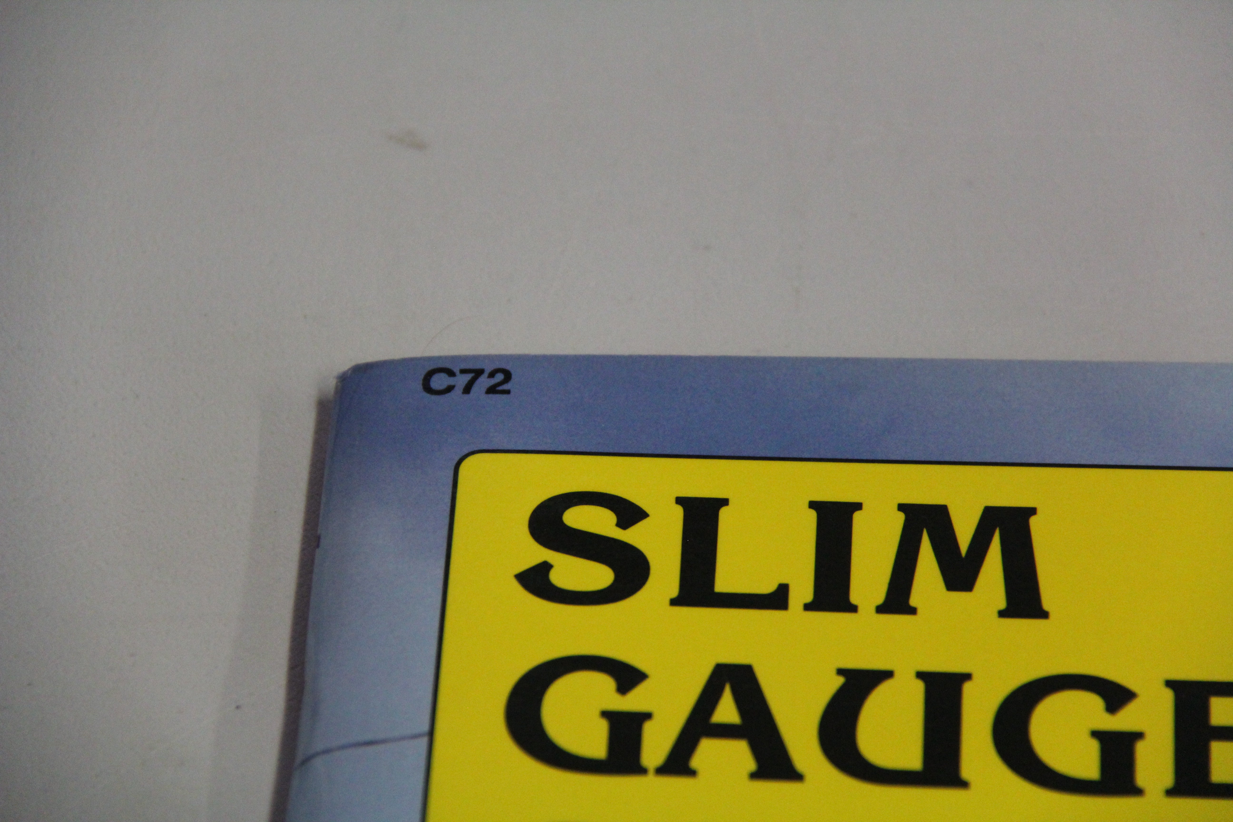 "Slim Gauge Cars" Paperback Book-Second hand-M5894