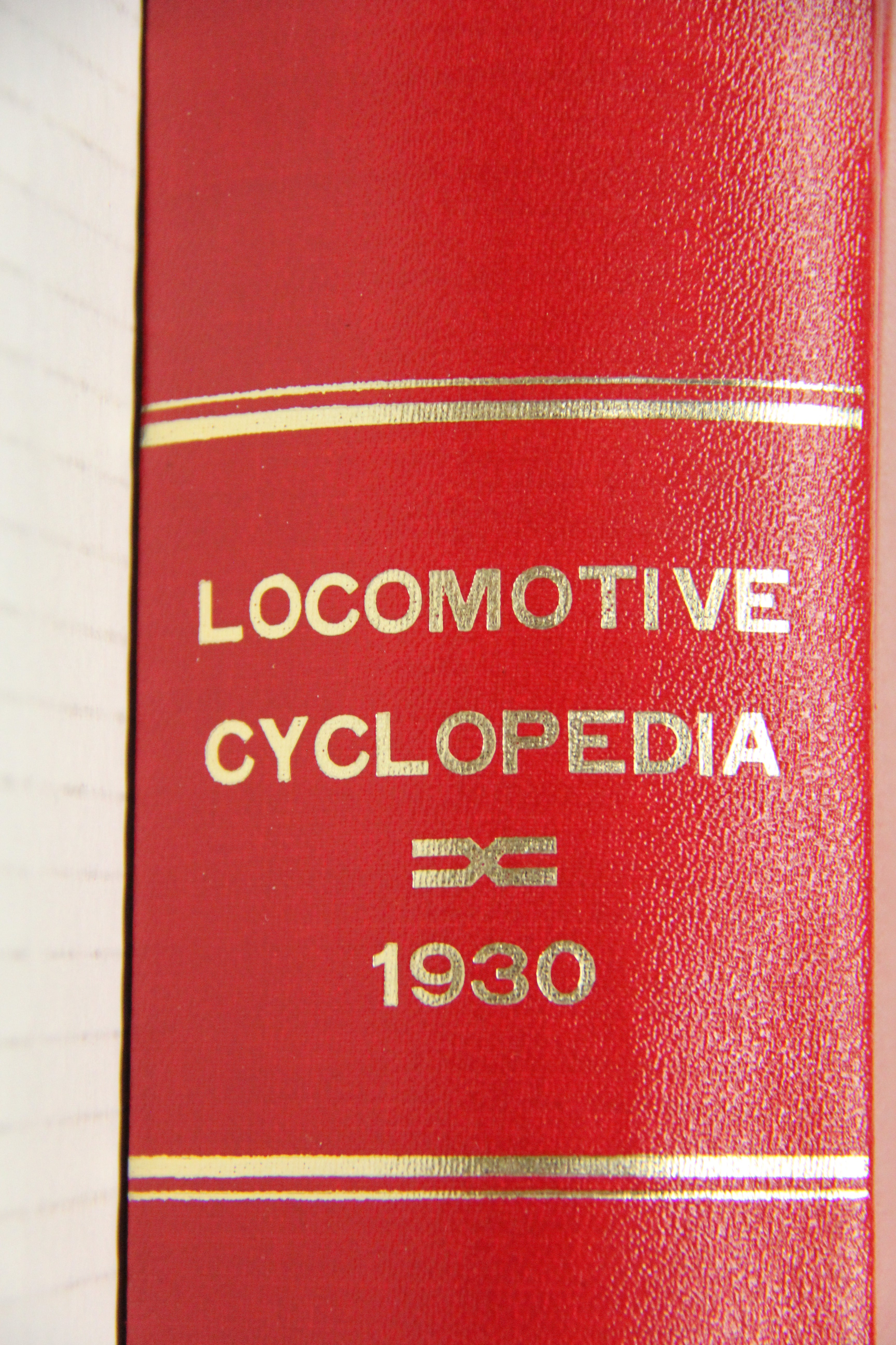 "Locomotive Cyclopedia" 1930 Hardback Book-Second hand-M5895