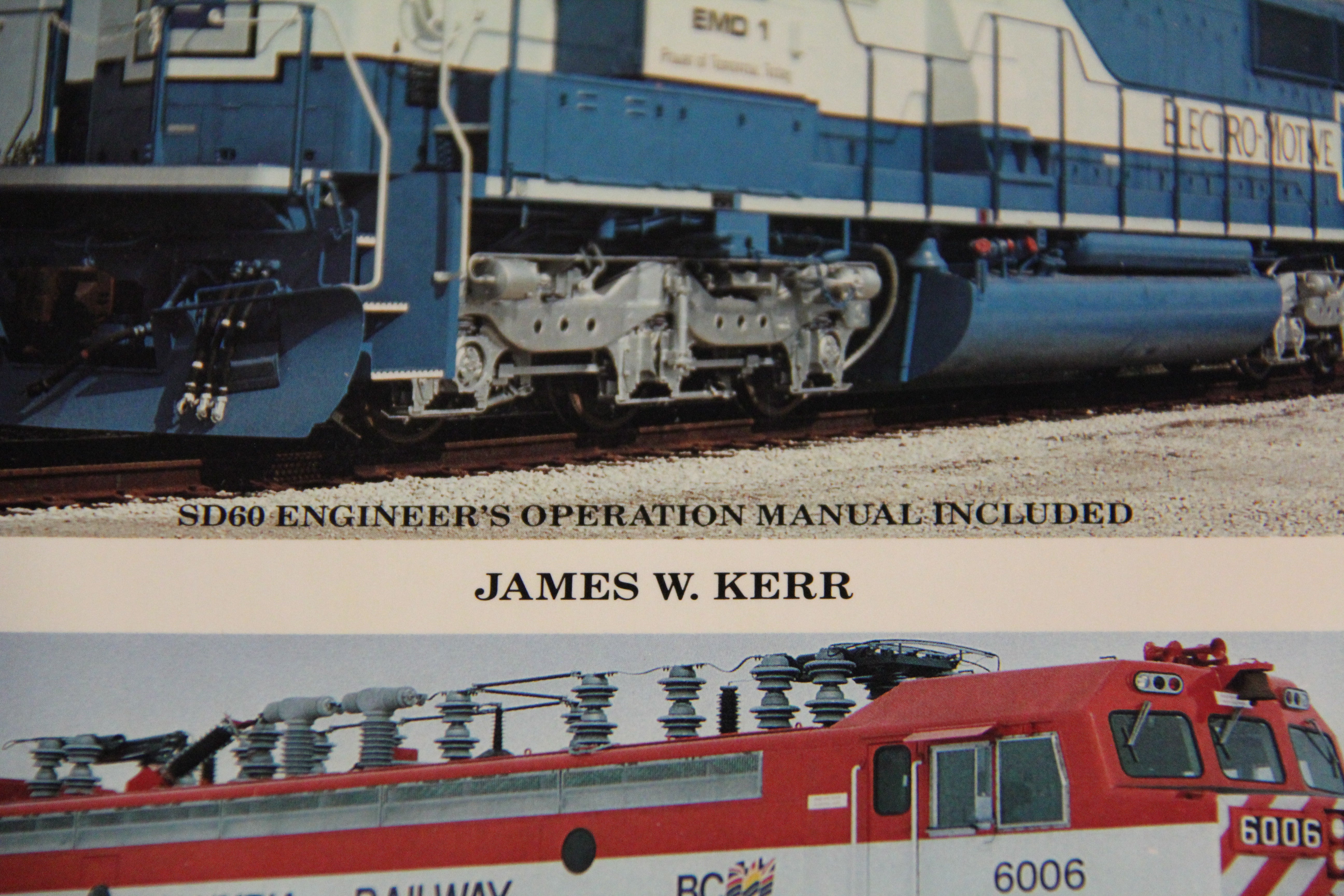 "General Motors Advanced Generation Diesel Electric and Electric Locomotives" Hardback Book-Second hand-M5896