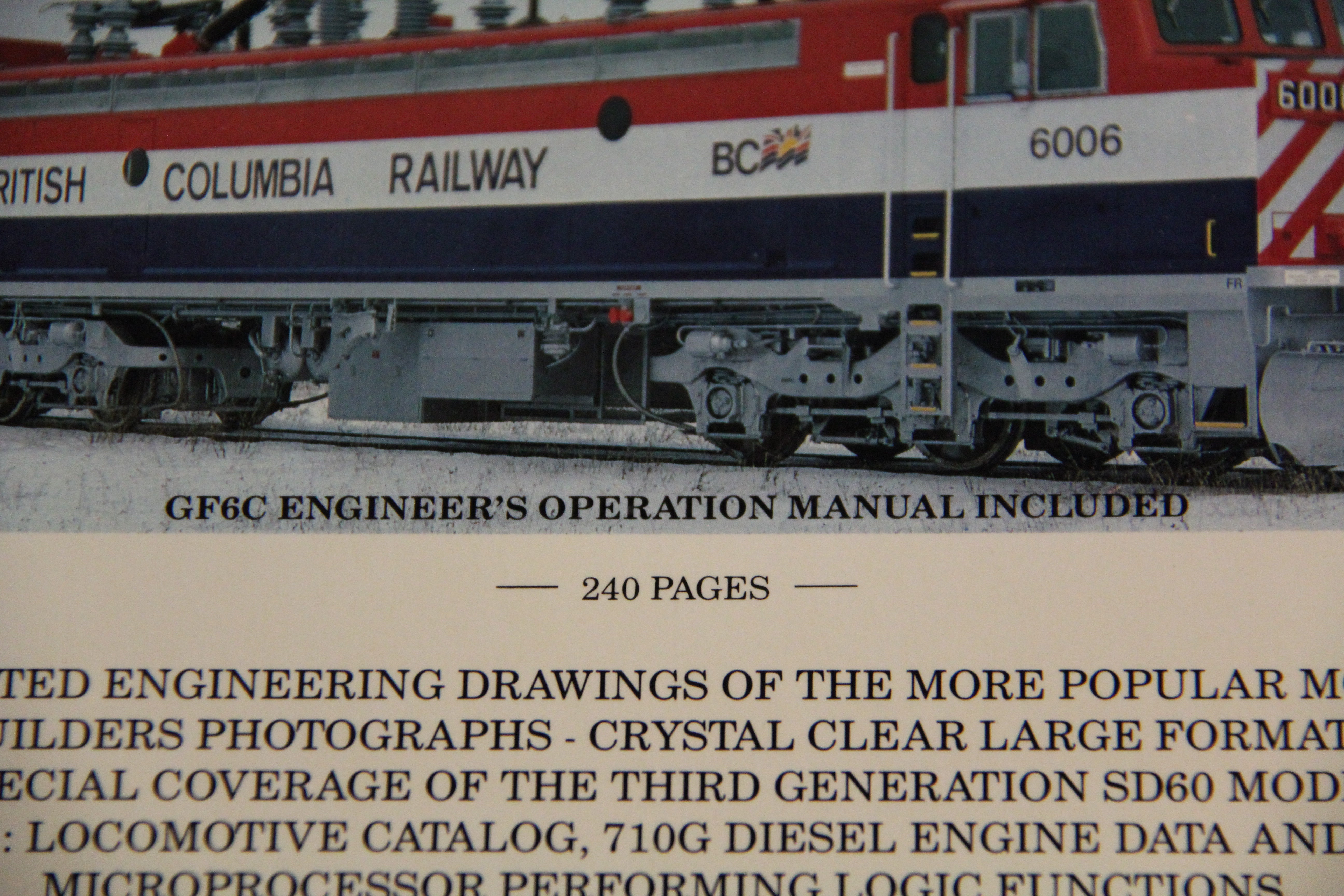 "General Motors Advanced Generation Diesel Electric and Electric Locomotives" Hardback Book-Second hand-M5896