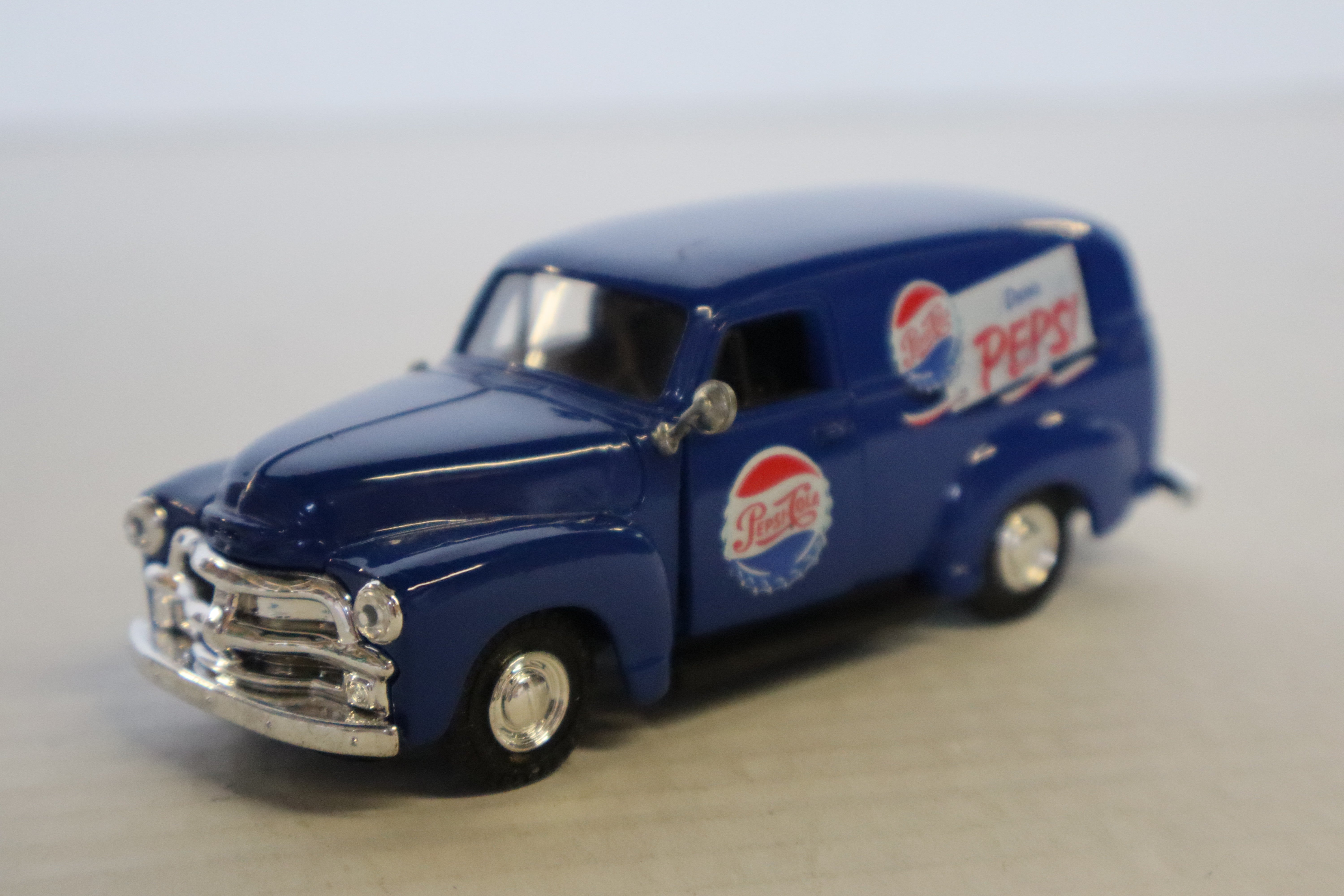 Road Champs 1954 Pepsi Chevrolet Panel Van (Blue)-Second hand-M8252