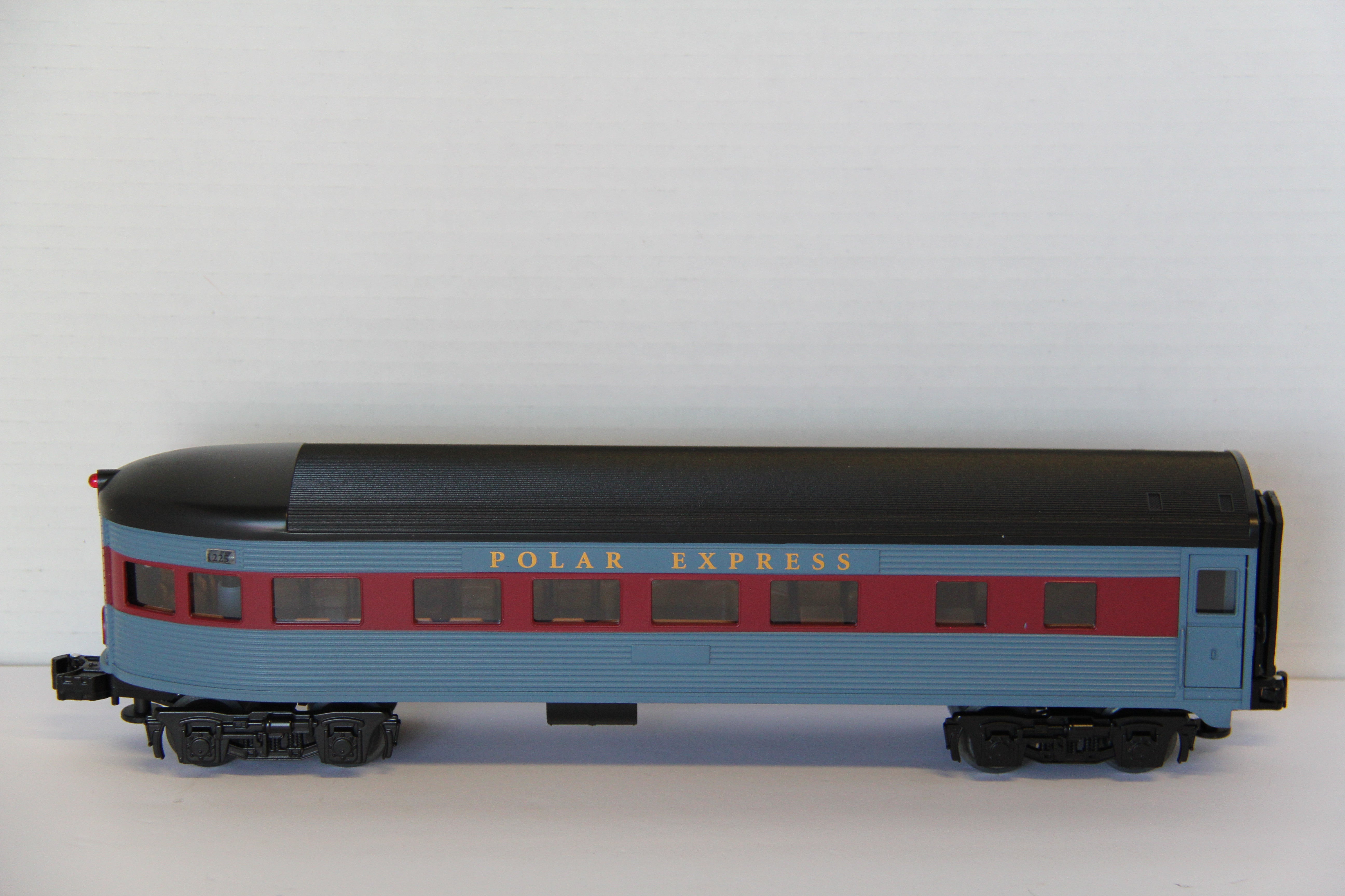 Lionel 6-35279 The Polar Express Coach Car & Lionel 6-35280 The Polar Express Observation Car-2 Set-Second hand-M7569