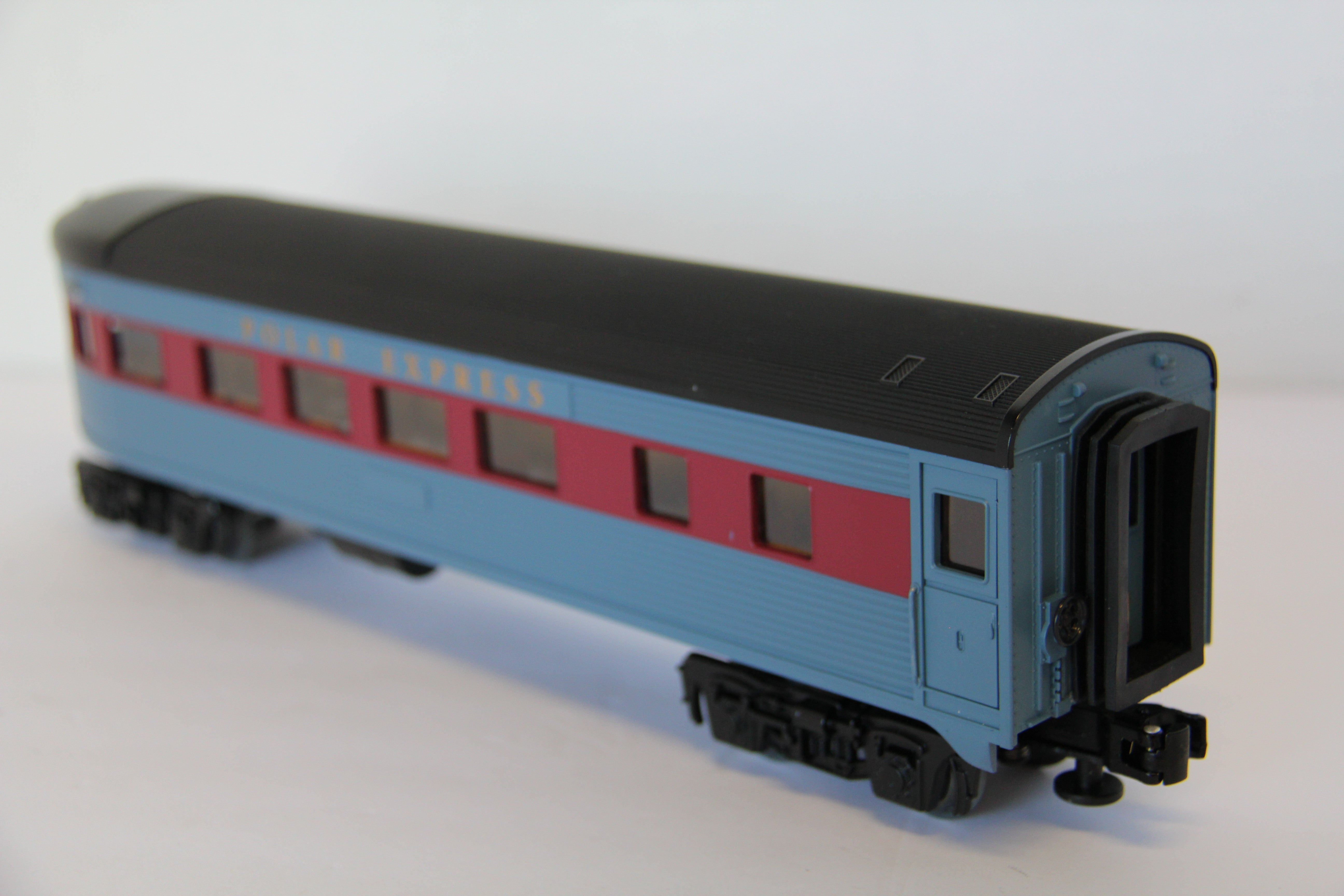 Lionel 6-35279 The Polar Express Coach Car & Lionel 6-35280 The Polar Express Observation Car-2 Set-Second hand-M7569
