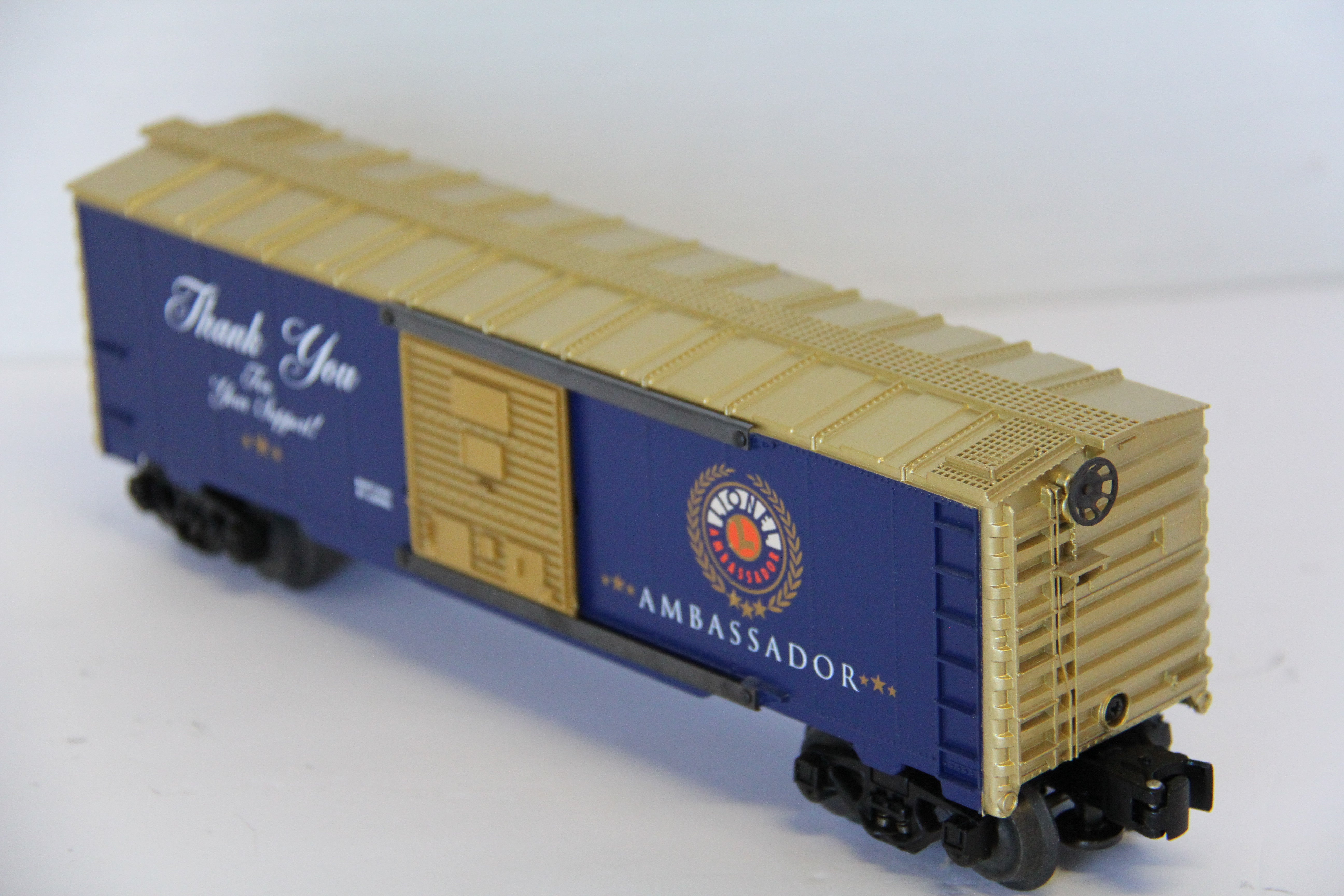 1997 Lionel 6-16820 Ambassador "Thank You" Boxcar-Second hand-M7571