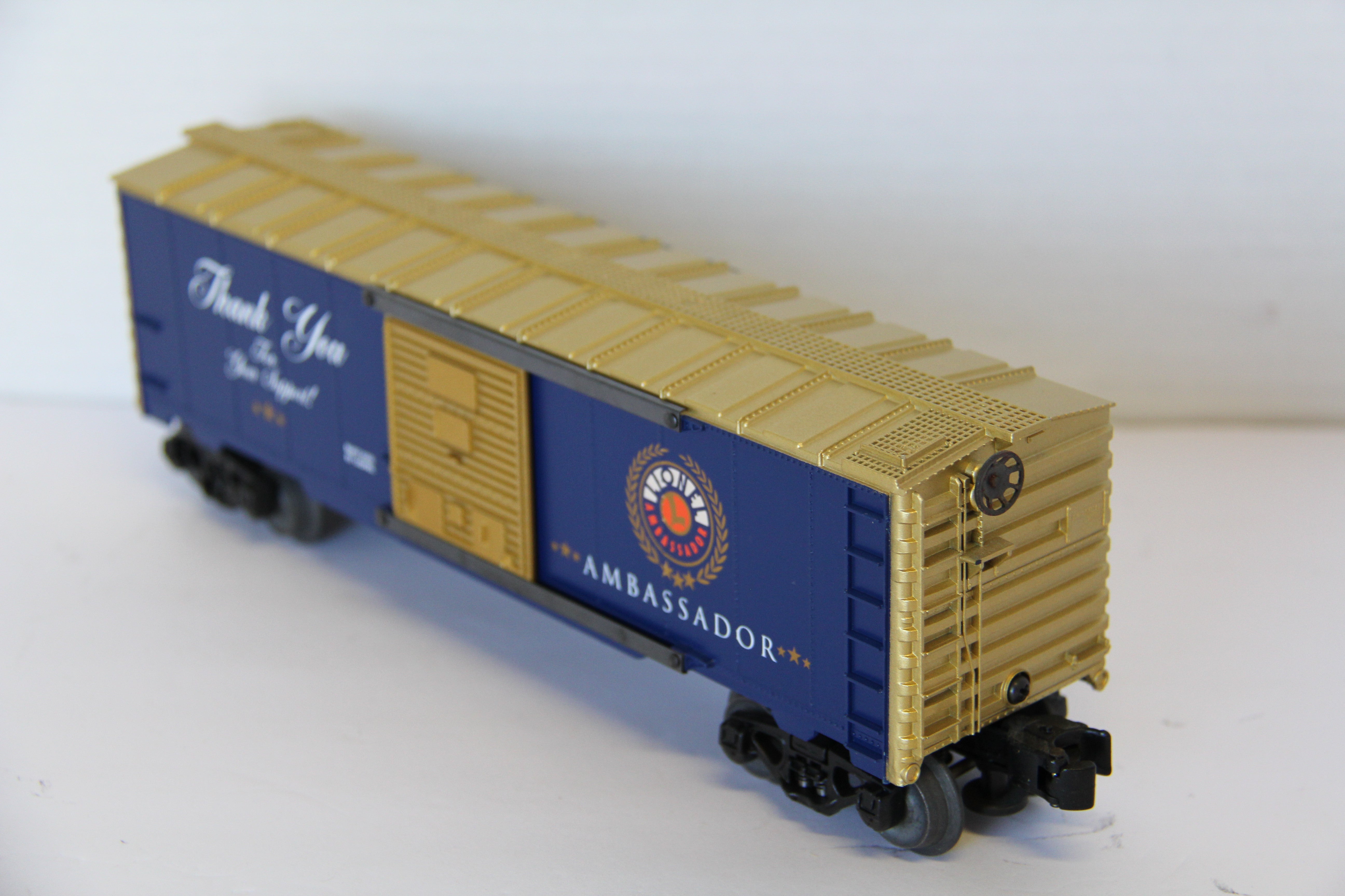 1997 Lionel 6-16820 Ambassador "Thank You" Boxcar-Second hand-M7572