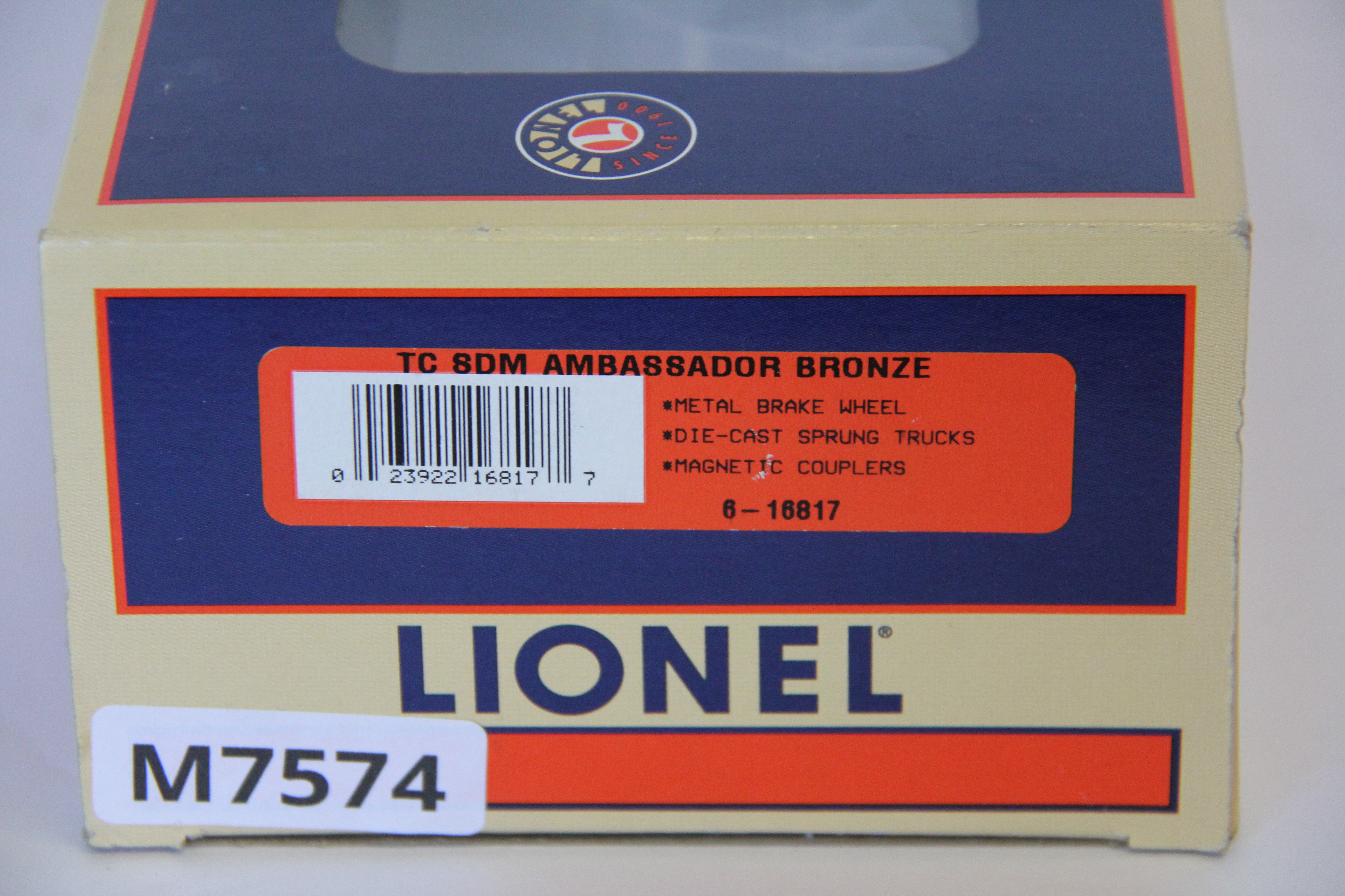 1999 Lionel 6-16817 Ambassador Tank Car-Second hand-M7574