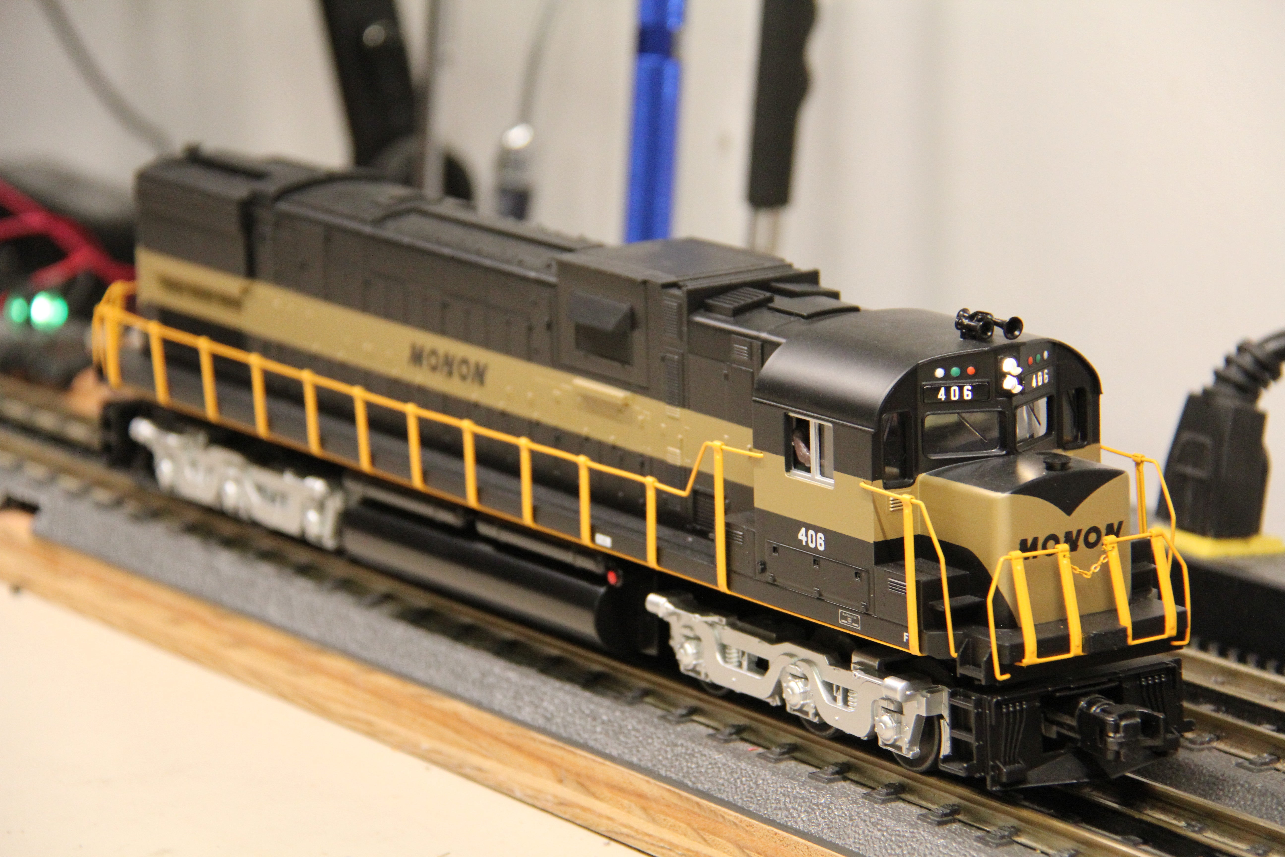 Rail King 30-21095-1 Monon #406 C628 Diesel Engine-Second hand-M7174