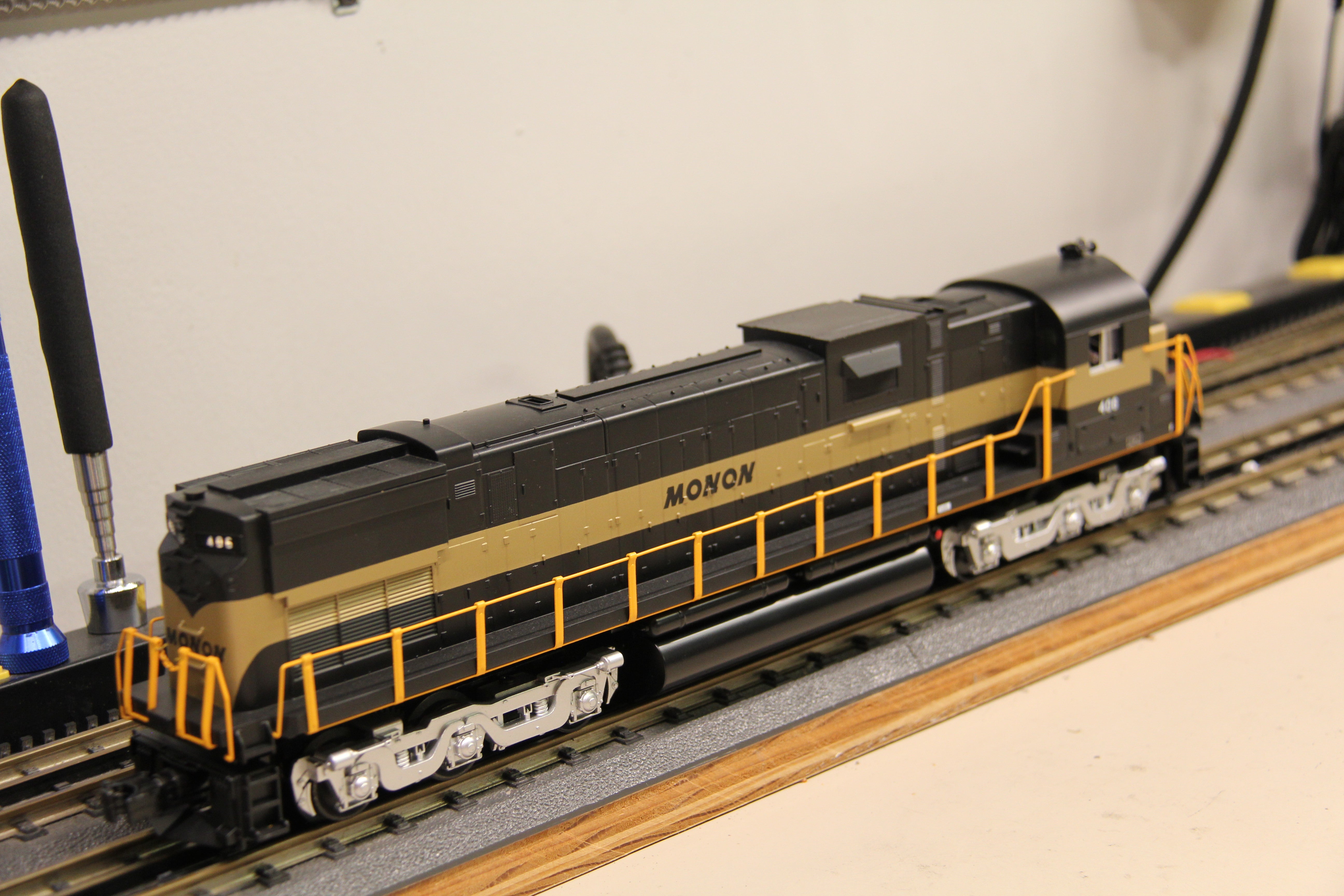 Rail King 30-21095-1 Monon #406 C628 Diesel Engine-Second hand-M7174