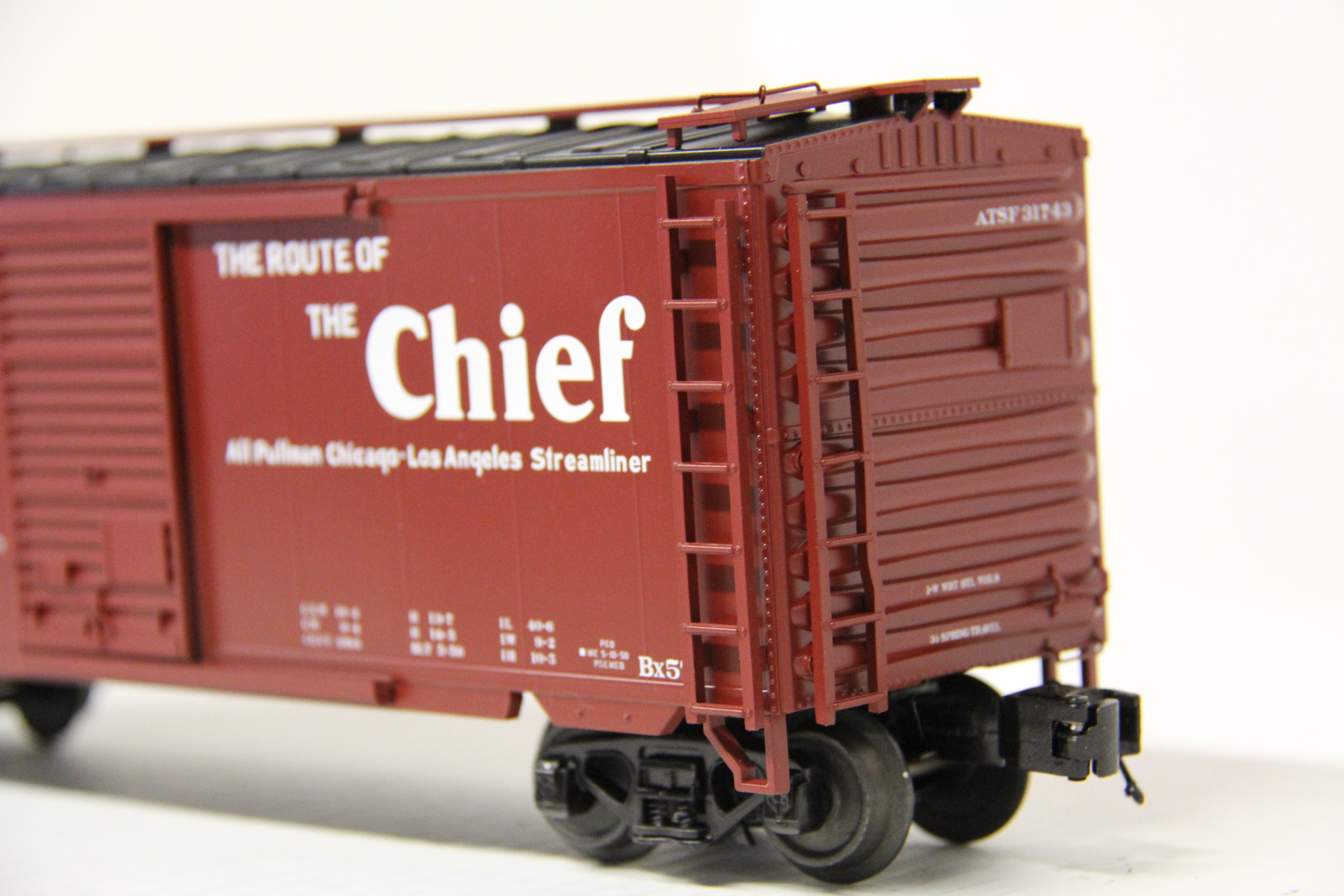 Atlas #3003025-4 Santa Fe 40' Box Car-Second hand-M5907