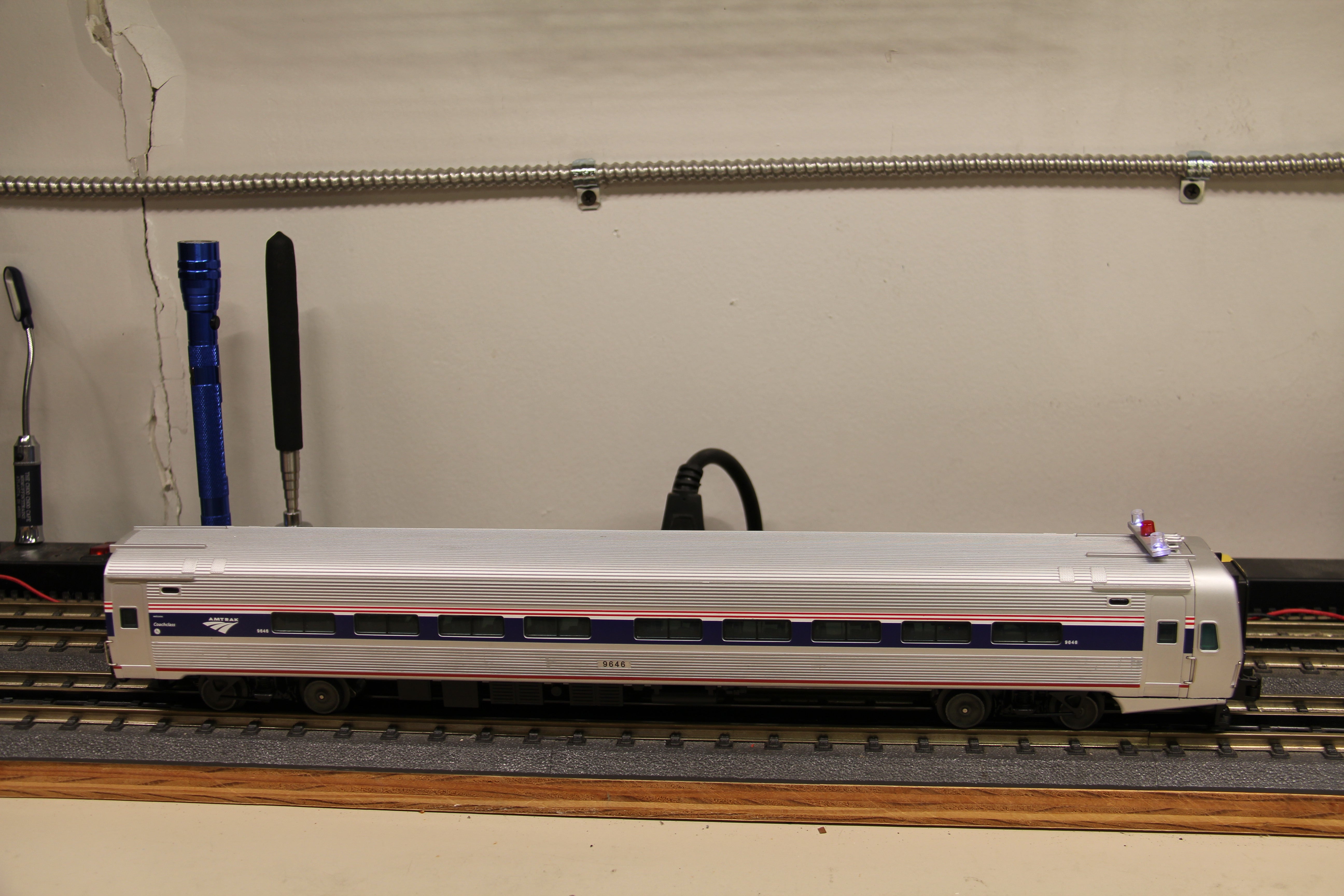 Lionel 6-35454 Amtrak Amfleet Cab Car #9646-Second hand-M7157