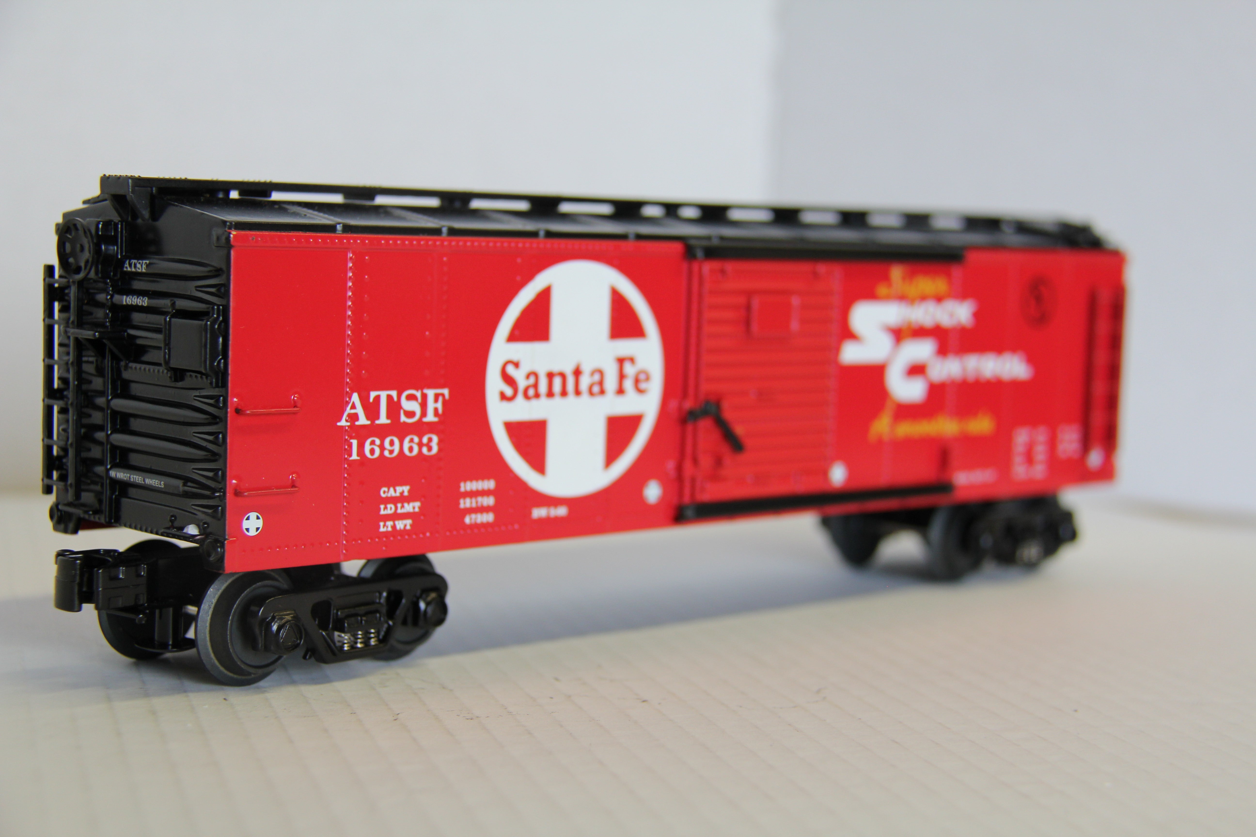 Rail King 30-8410 Santa Fe Die-Cast Boxcar-Second hand-M5914