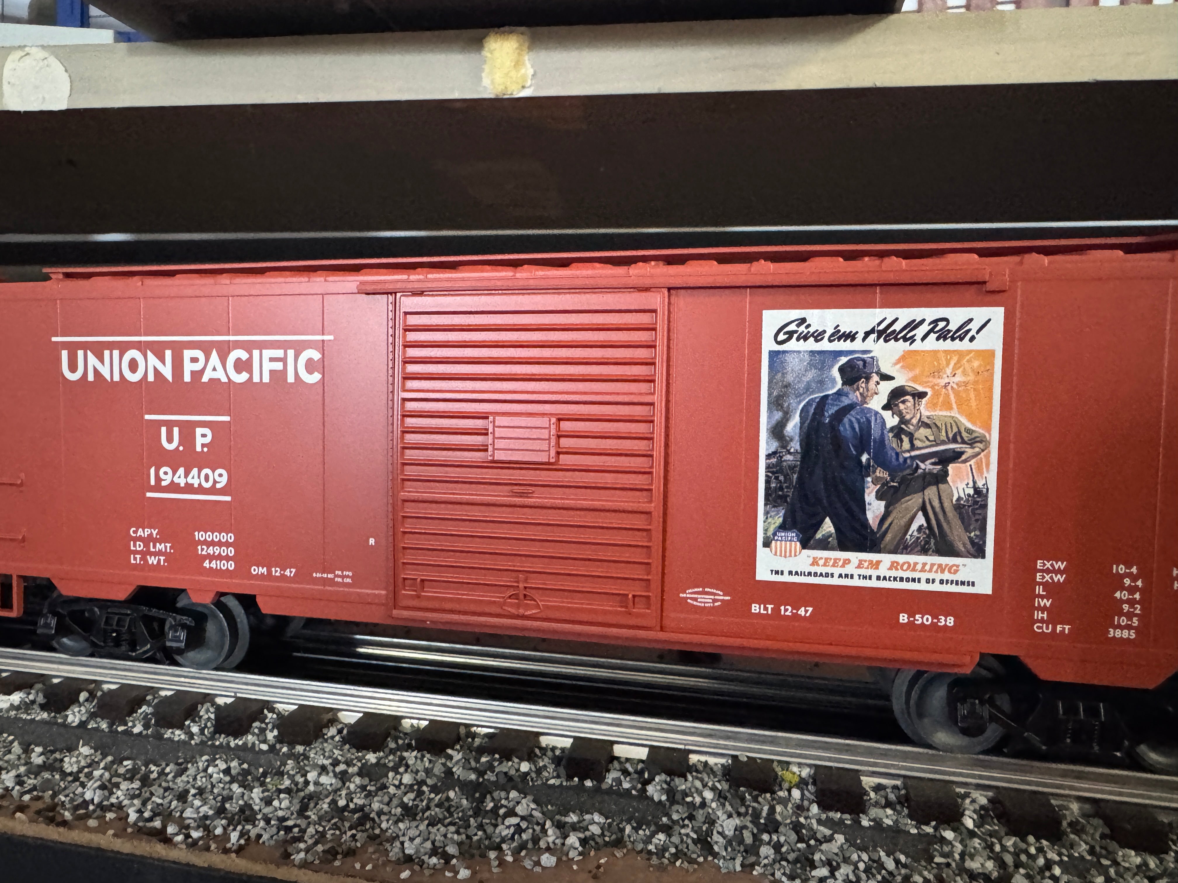 Lionel 2442030 - WWII PS-1 Boxcar "Union Pacific" (3-Car) Set #3