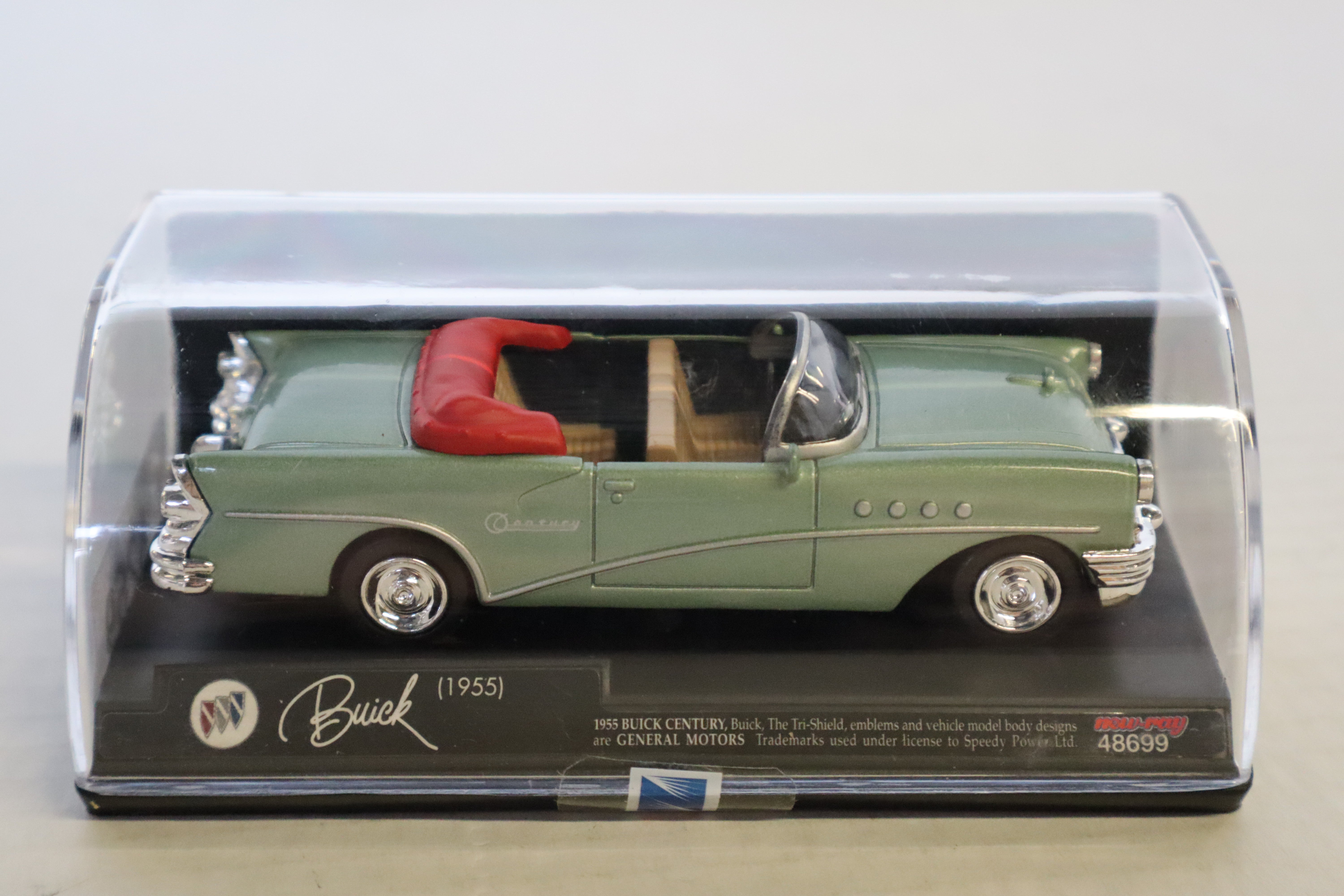 NewRay 1955 Buick Century Convertible (Light Green)-Second hand-M8269