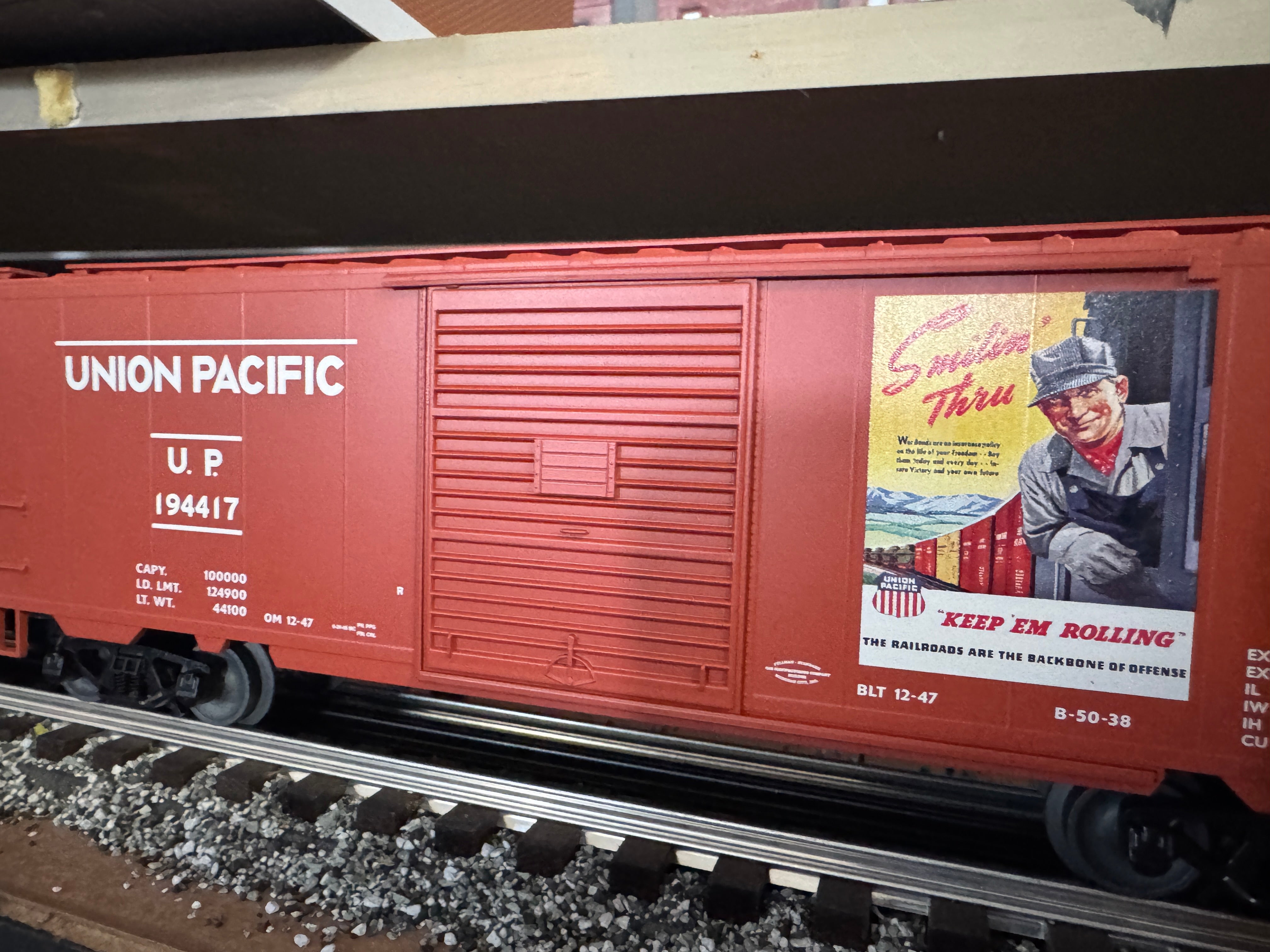 Lionel 2442050 - WWII PS-1 Boxcar "Union Pacific" (3-Car) Set #5