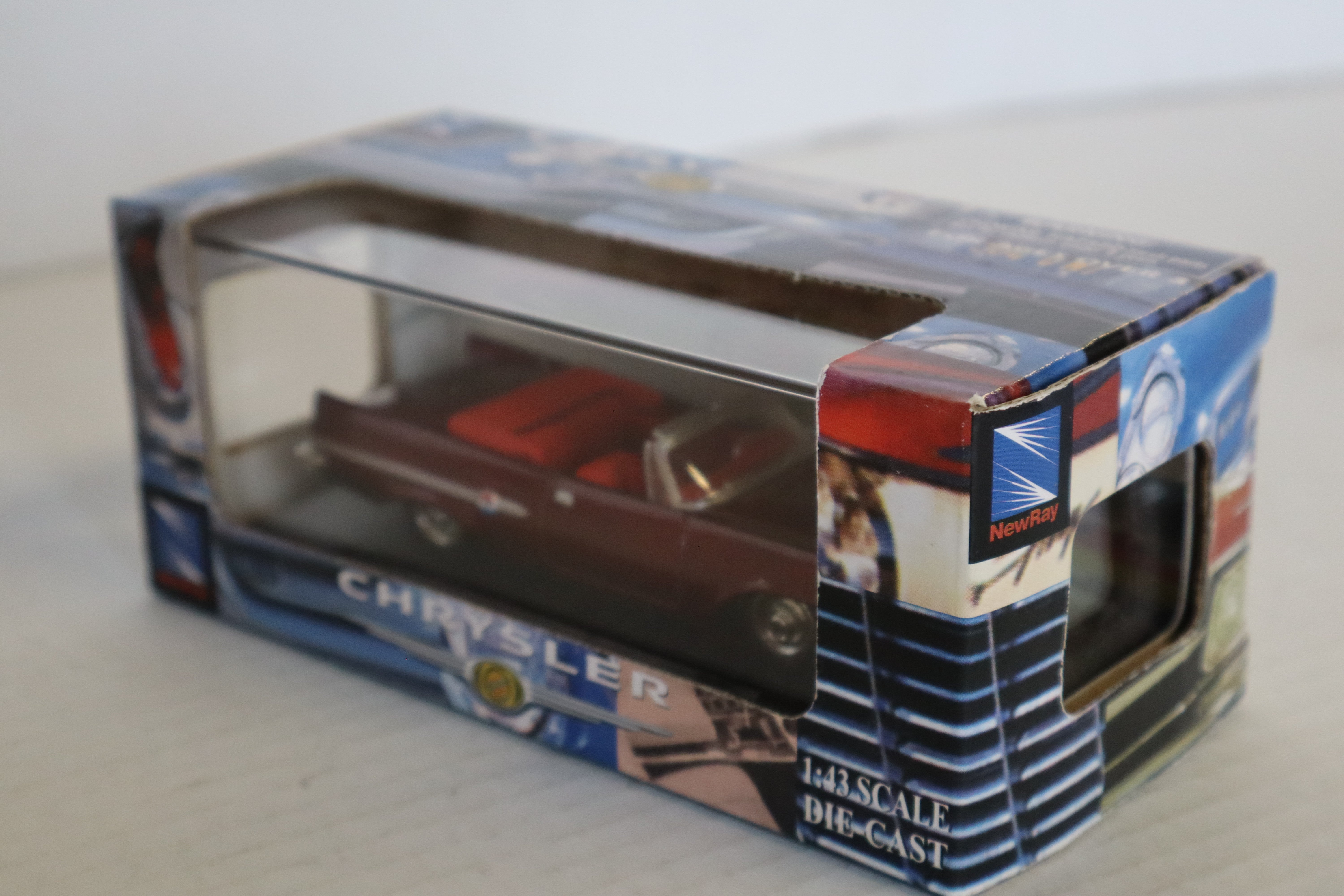 NewRay 1959 Chrysler 300E Convertible (Red)-Second hand-M8273
