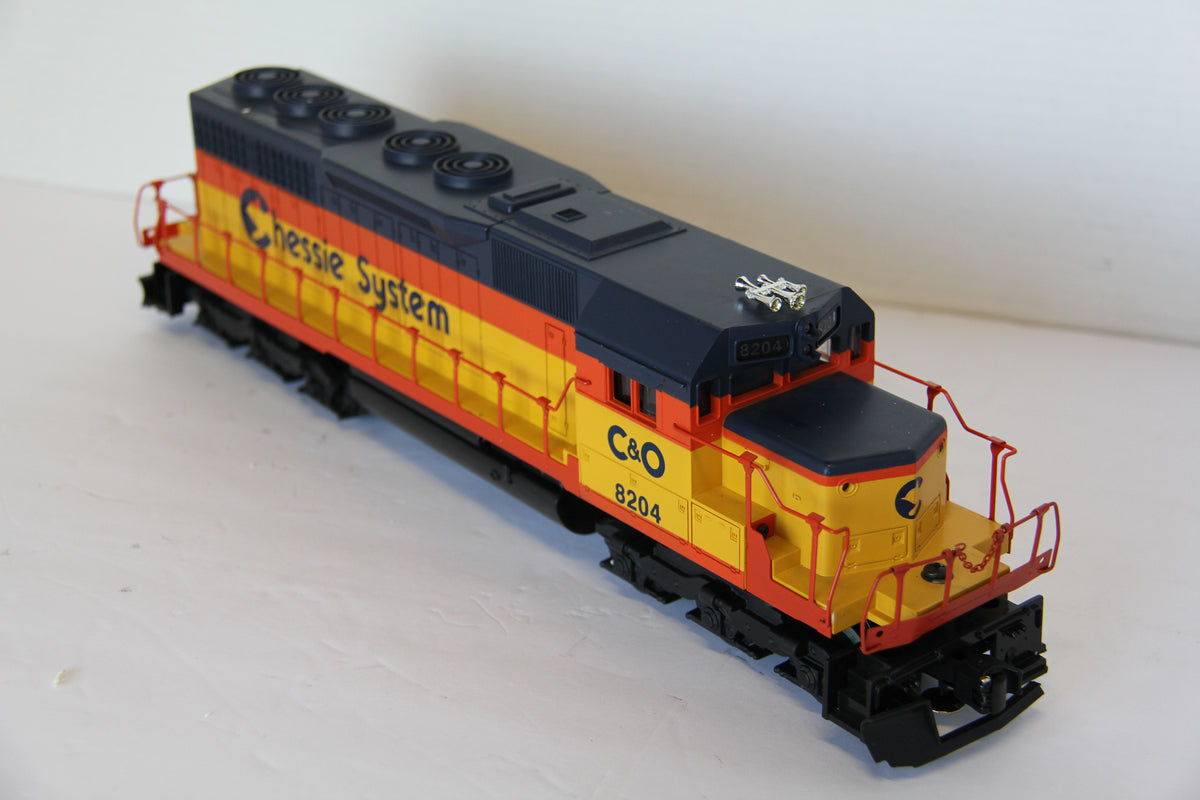 Lionel 6-18201 Chessie System SD-40 Powered Diesel & Lionel 6-18204 Non Pwd Set-Second hand-M7578