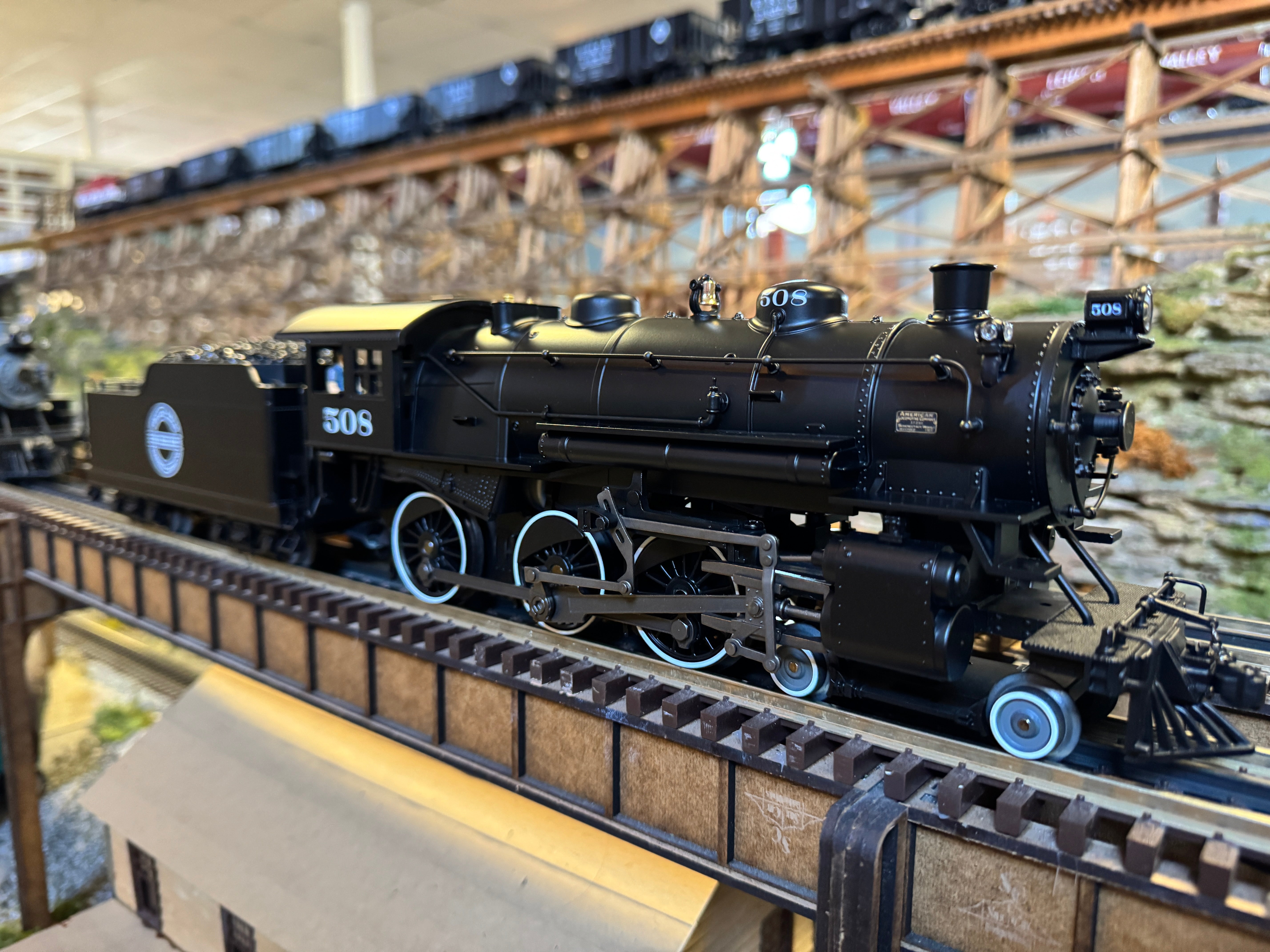 Lionel 2431971 - Legacy 4-6-0 Steam Locomotive "Chicago Great Western" #508 - Custom Run for MrMuffin'sTrains