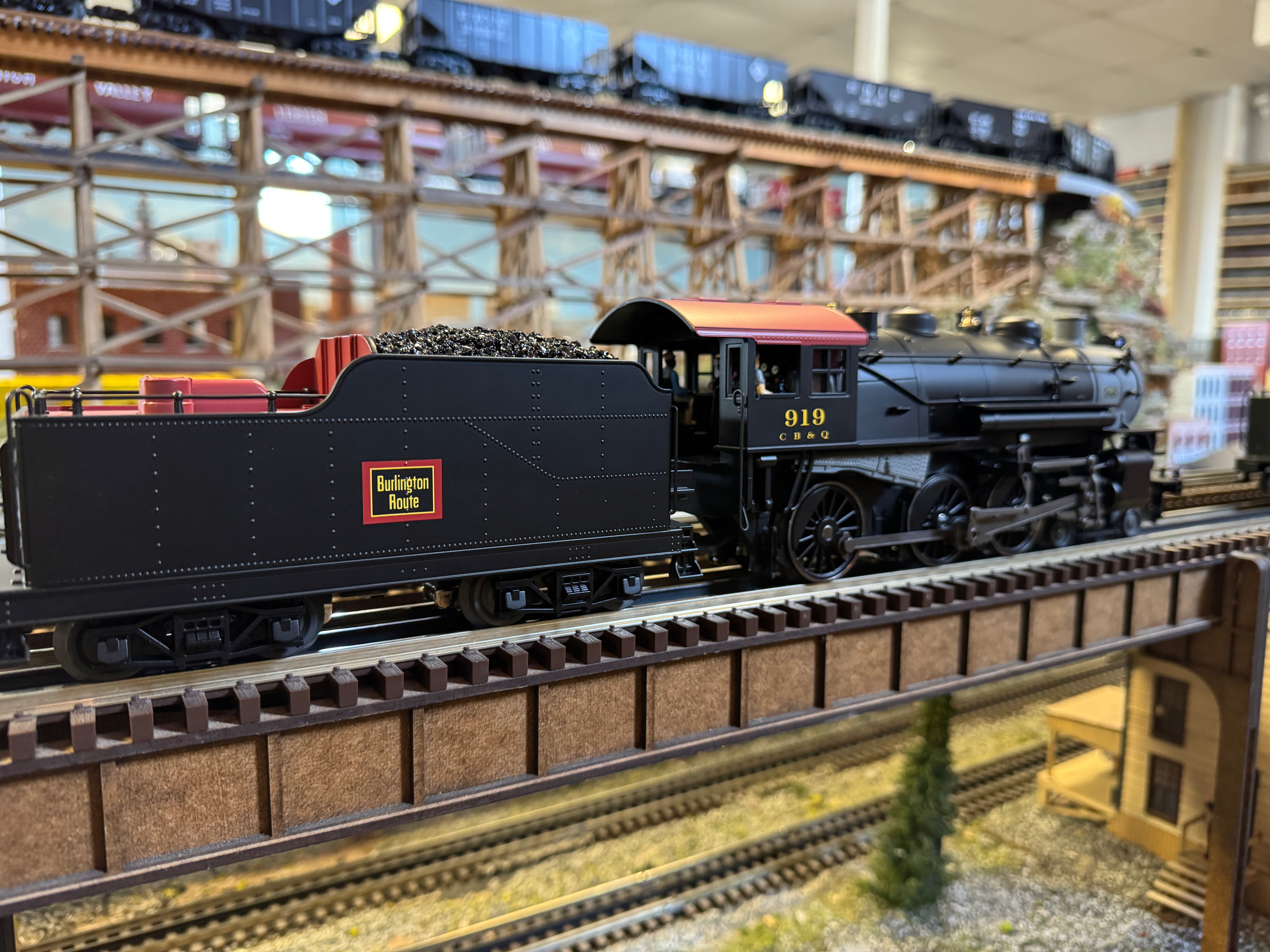 Lionel 2431991 - Legacy 4-6-0 Steam Locomotive "Chicago, Burlington & Quincy" #919 - Custom Run for MrMuffin'sTrains