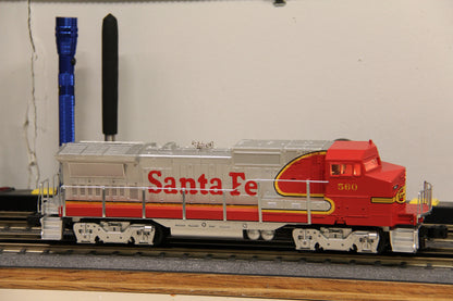 Rail King RK-2004 Santa Fe Dash-8  3 Rail Diesel-Second hand-M5952 - MrMuffin'sTrains