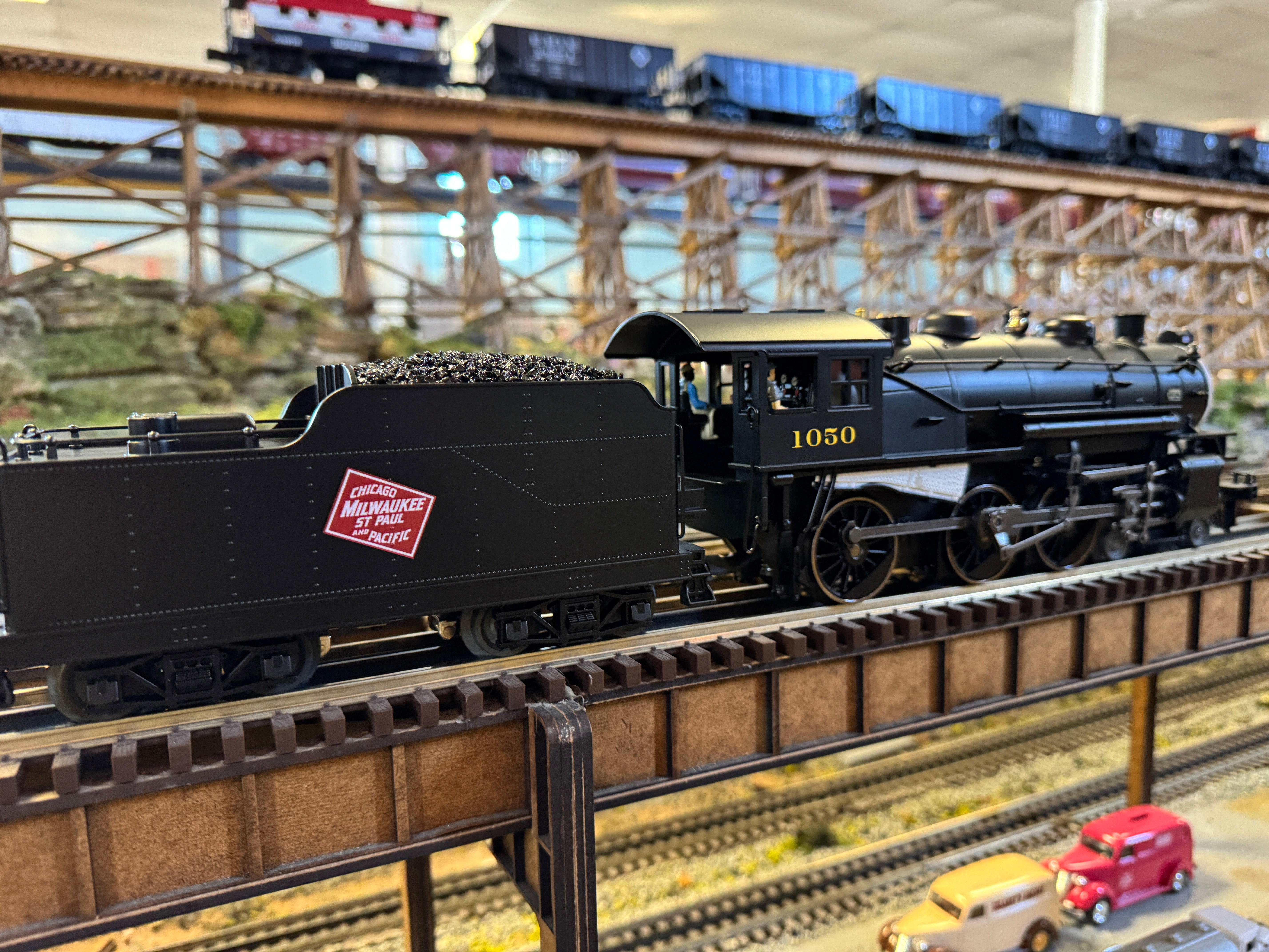 Lionel 2431990 - Legacy 4-6-0 Steam Locomotive "Milwaukee Road" #1050 - Custom Run for MrMuffin'sTrains