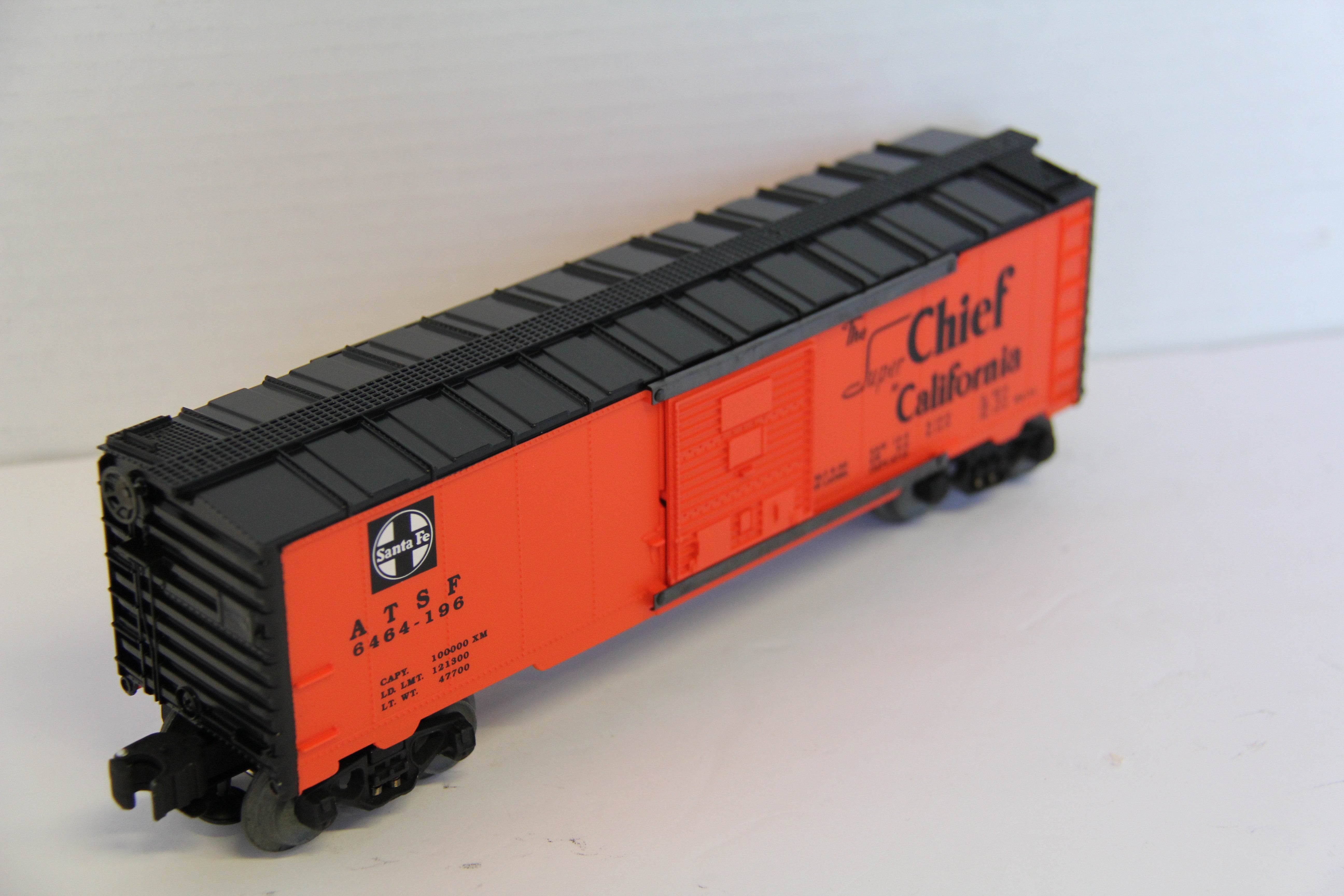 Lionel 6-19282 #646-196 Santa Fe "Super Chief to California" Boxcar-Second hand-M7581