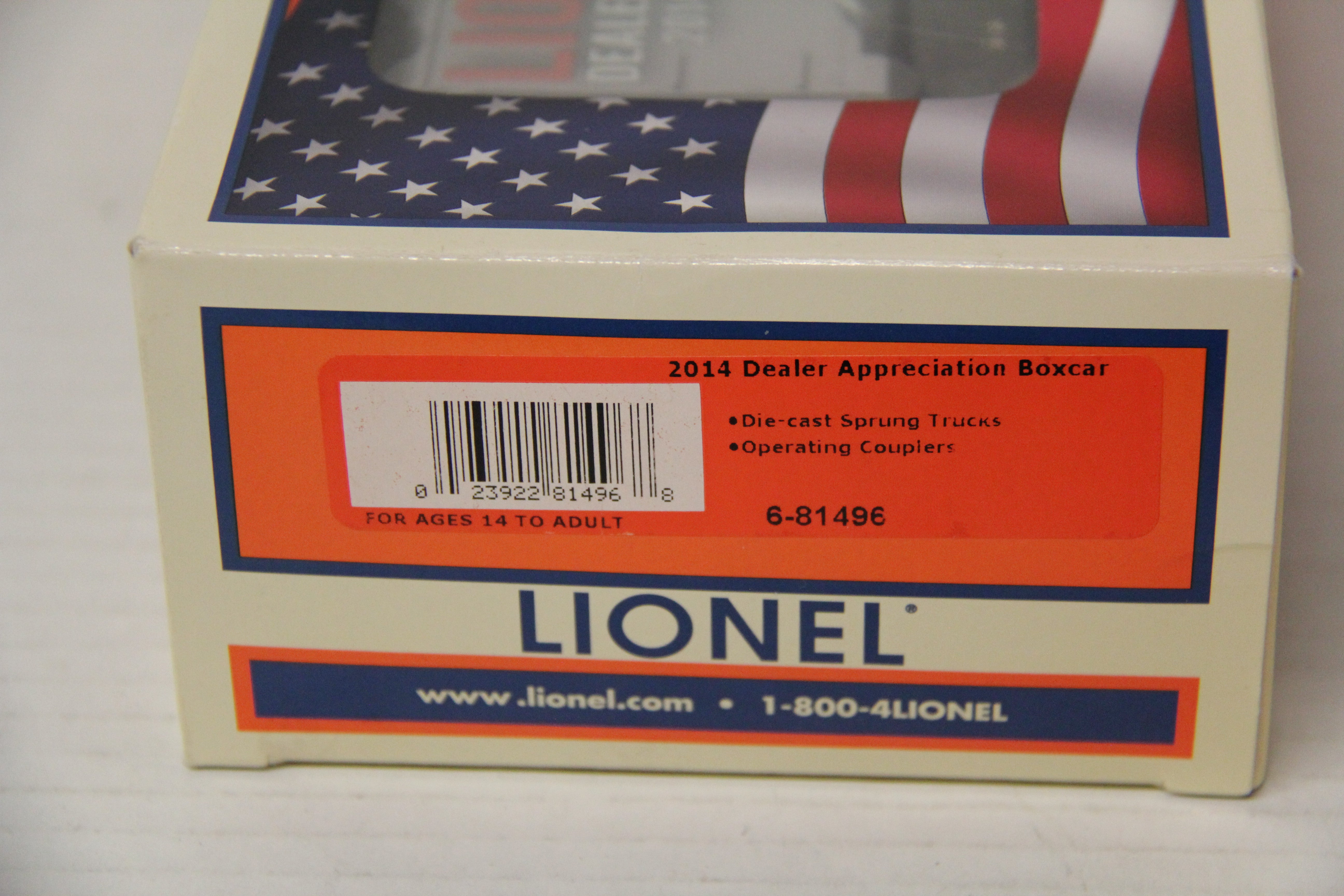 Lionel 6-81496 -2014 Dealer Boxcar-Second hand-M7202