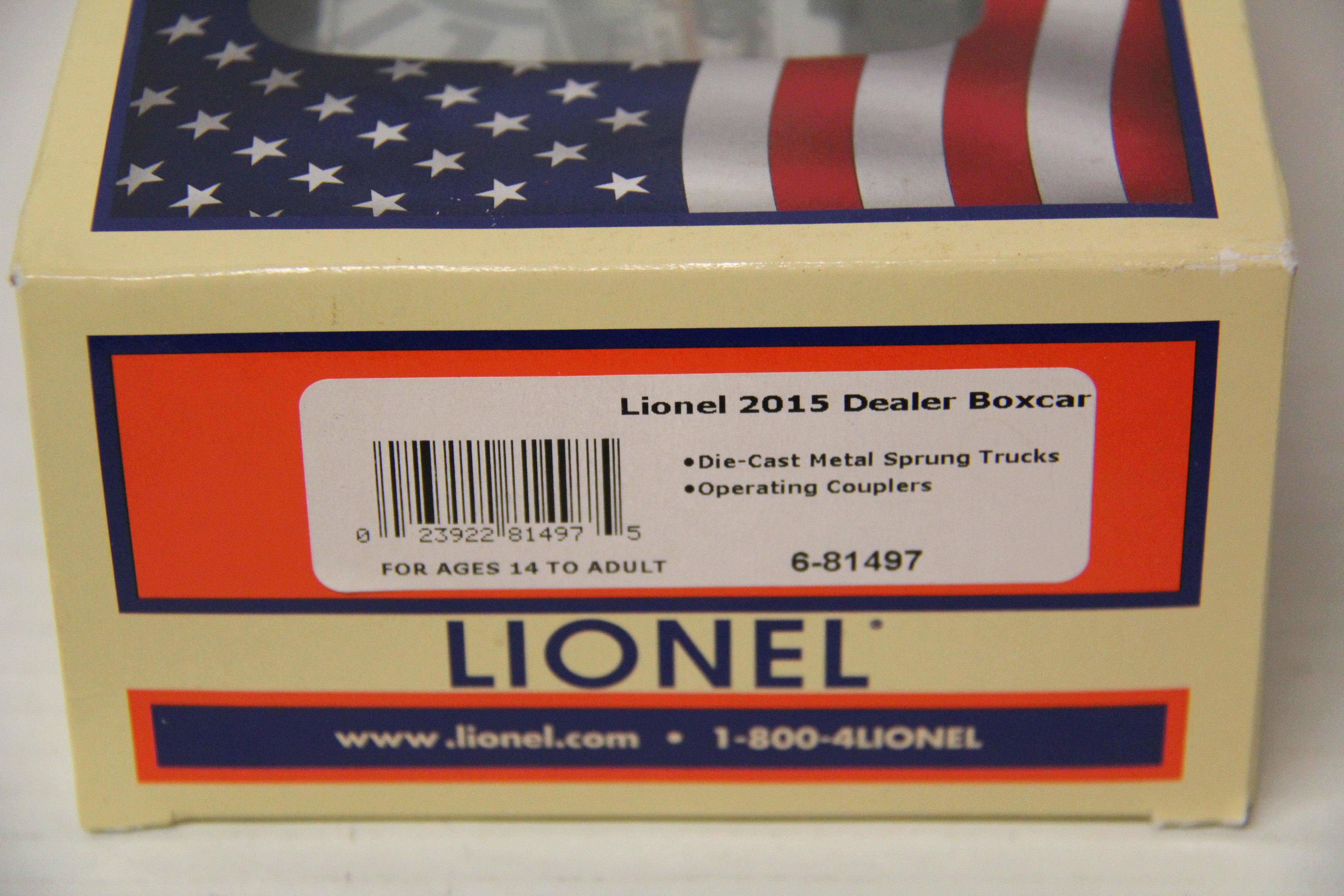 Lionel 6-81497 -2015 Dealer Boxcar-Second hand-M7201