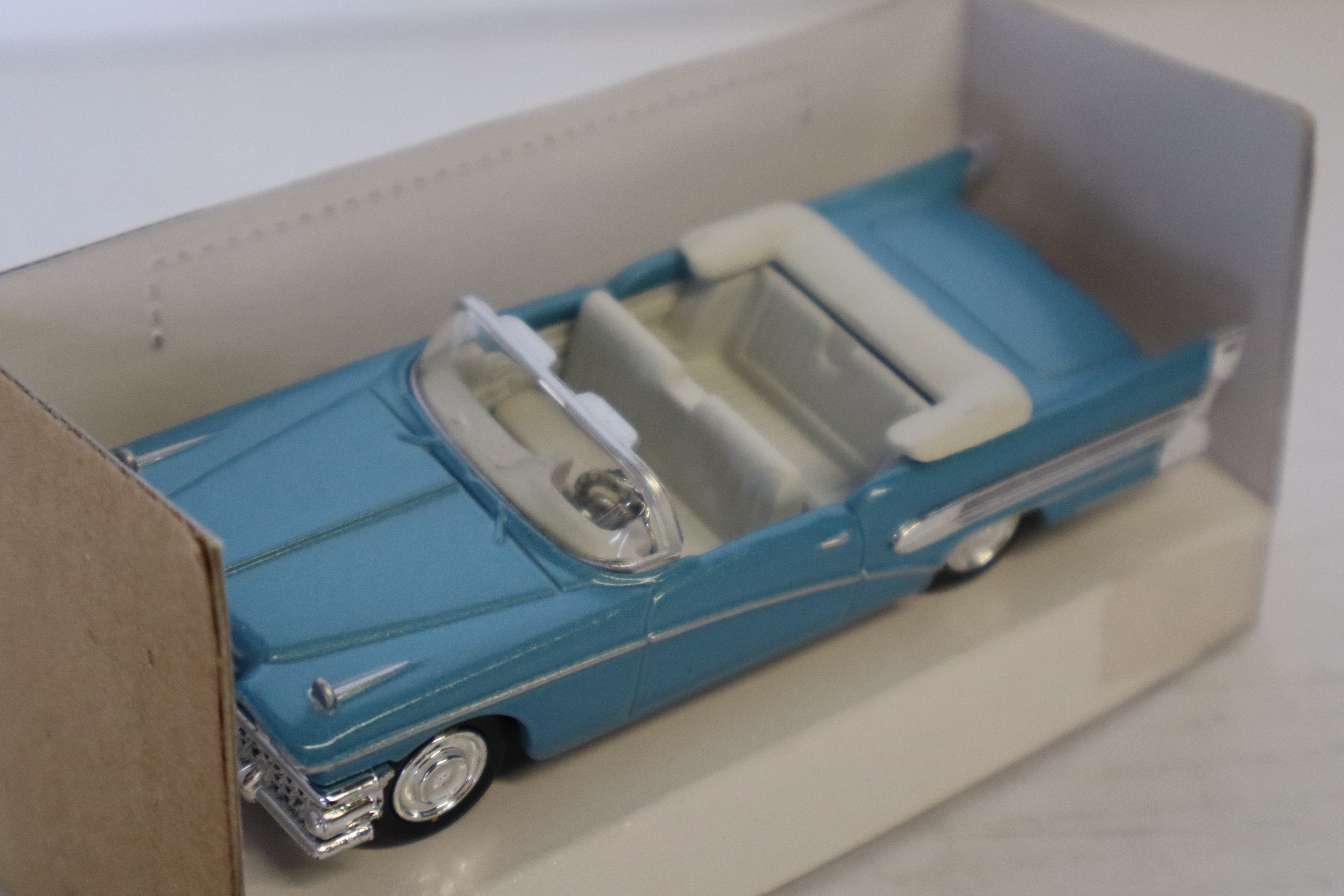 1958 Buick Century Convertible (Blue)-Second hand-M8281