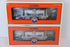 Lionel 6-52359 & Lionel 6-52360 LOTS 25th Anniversary Ore Car w/ Silver Load 2 Set-Second hand-M7583