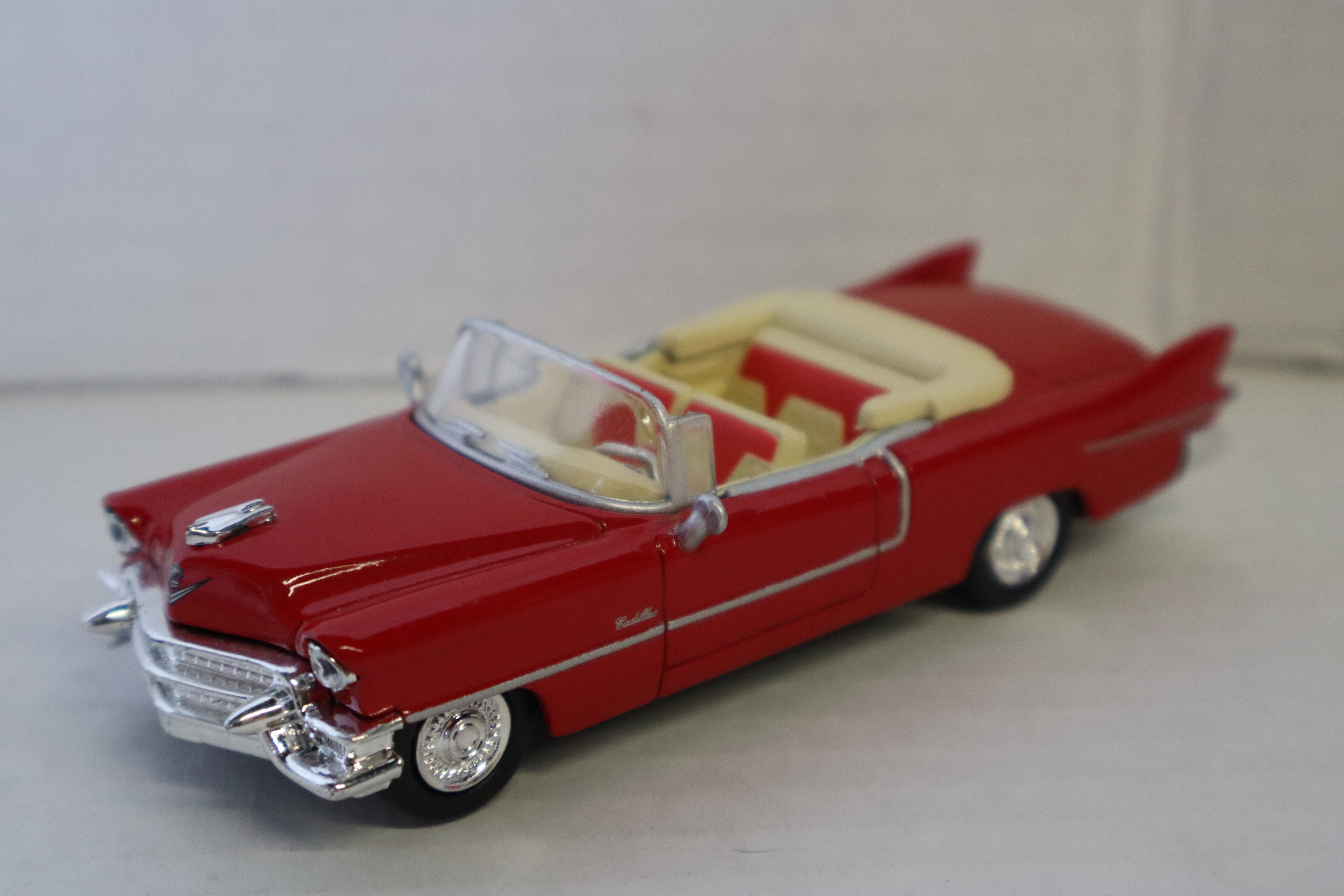 NewRay 1955 Cadillac El Dorado Convertible-Red-Second hand-M8272
