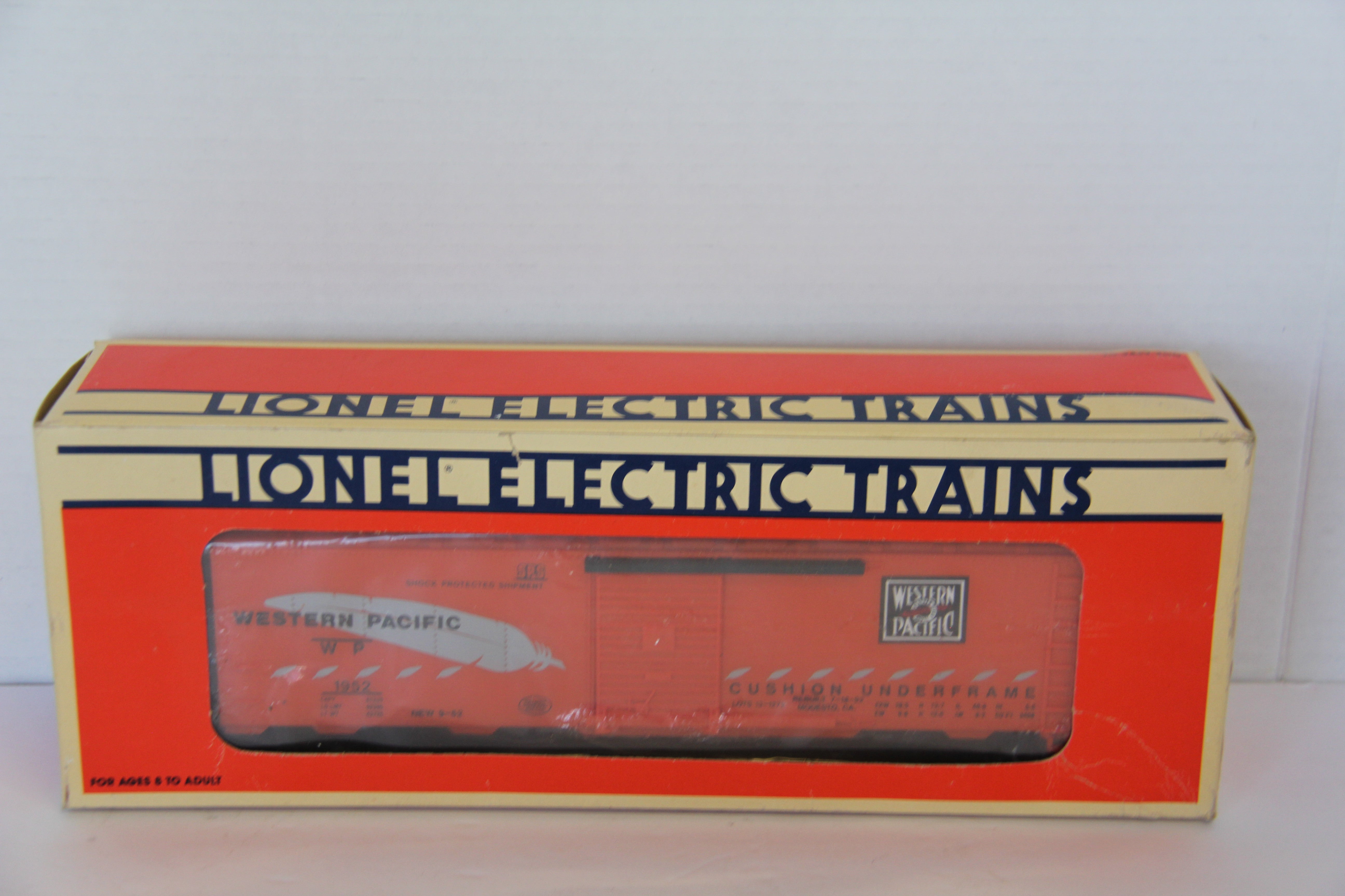 1992 Lionel 6-19960 LOTS Convention Western Pacific Box Car-Second hand-M7584