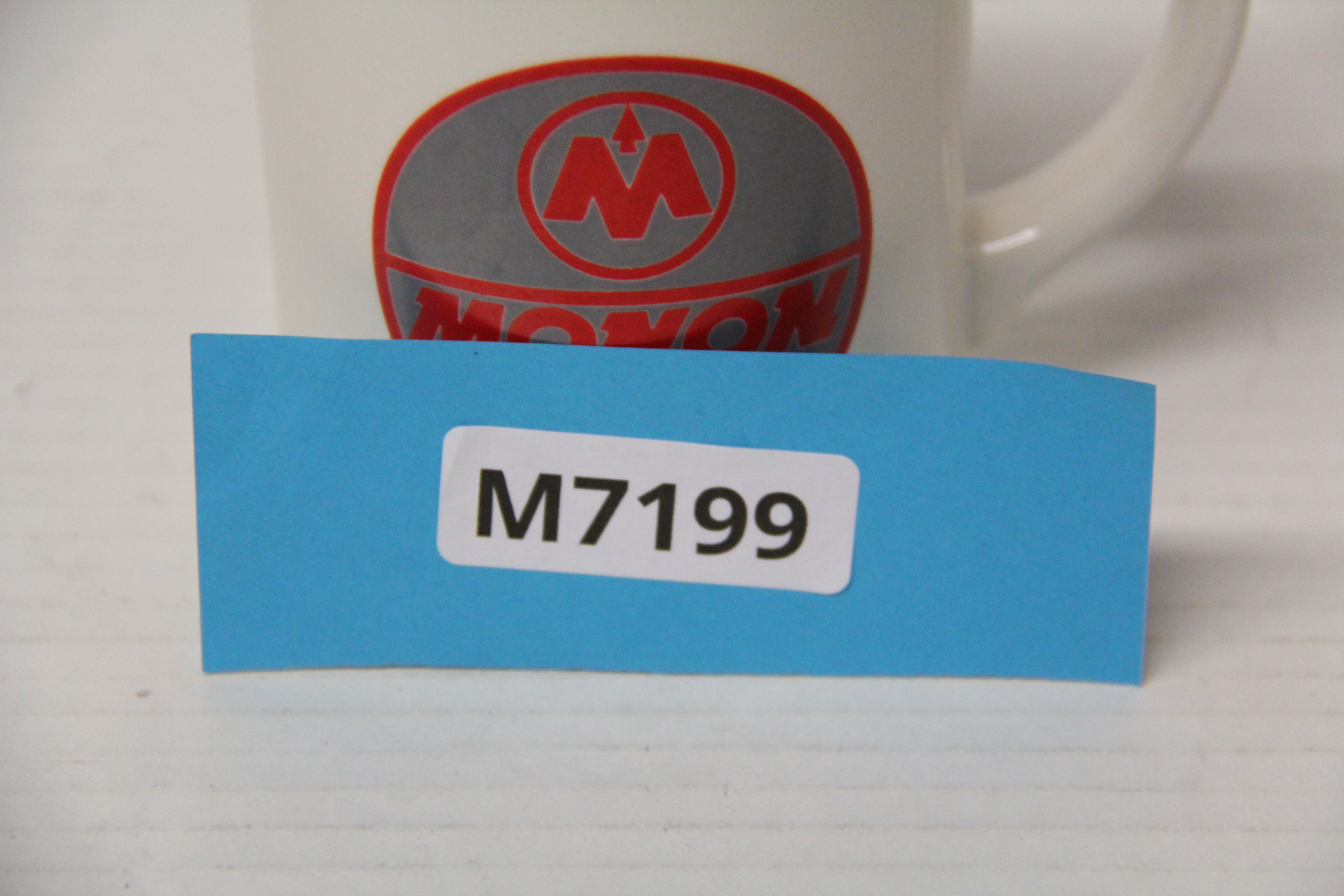 Monon Coffee Mug Grey & Red-Second hand-M7199