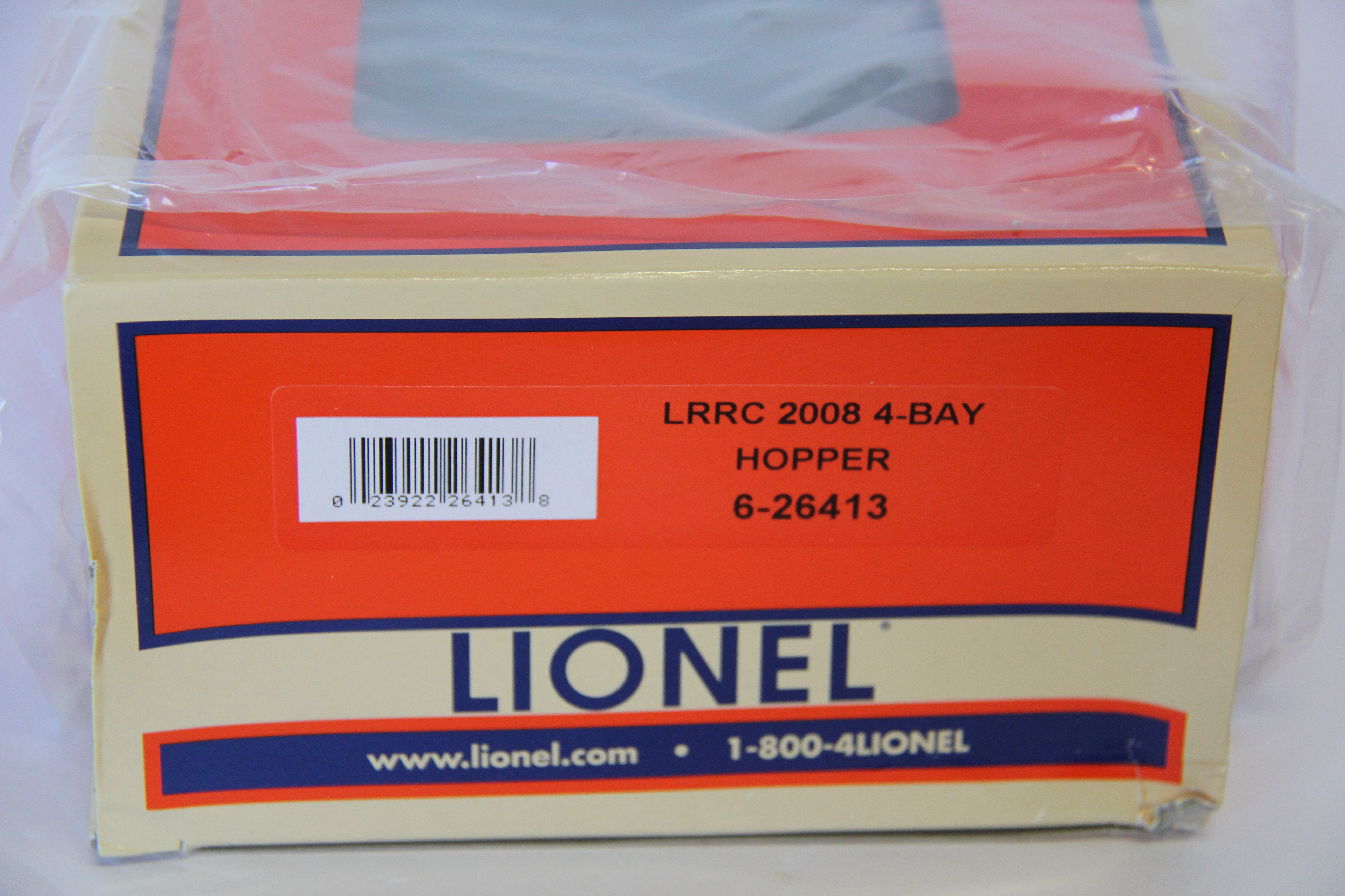 2008 Lionel 6-26413 LRRC 4 Bay Hopper-Second hand-M7585