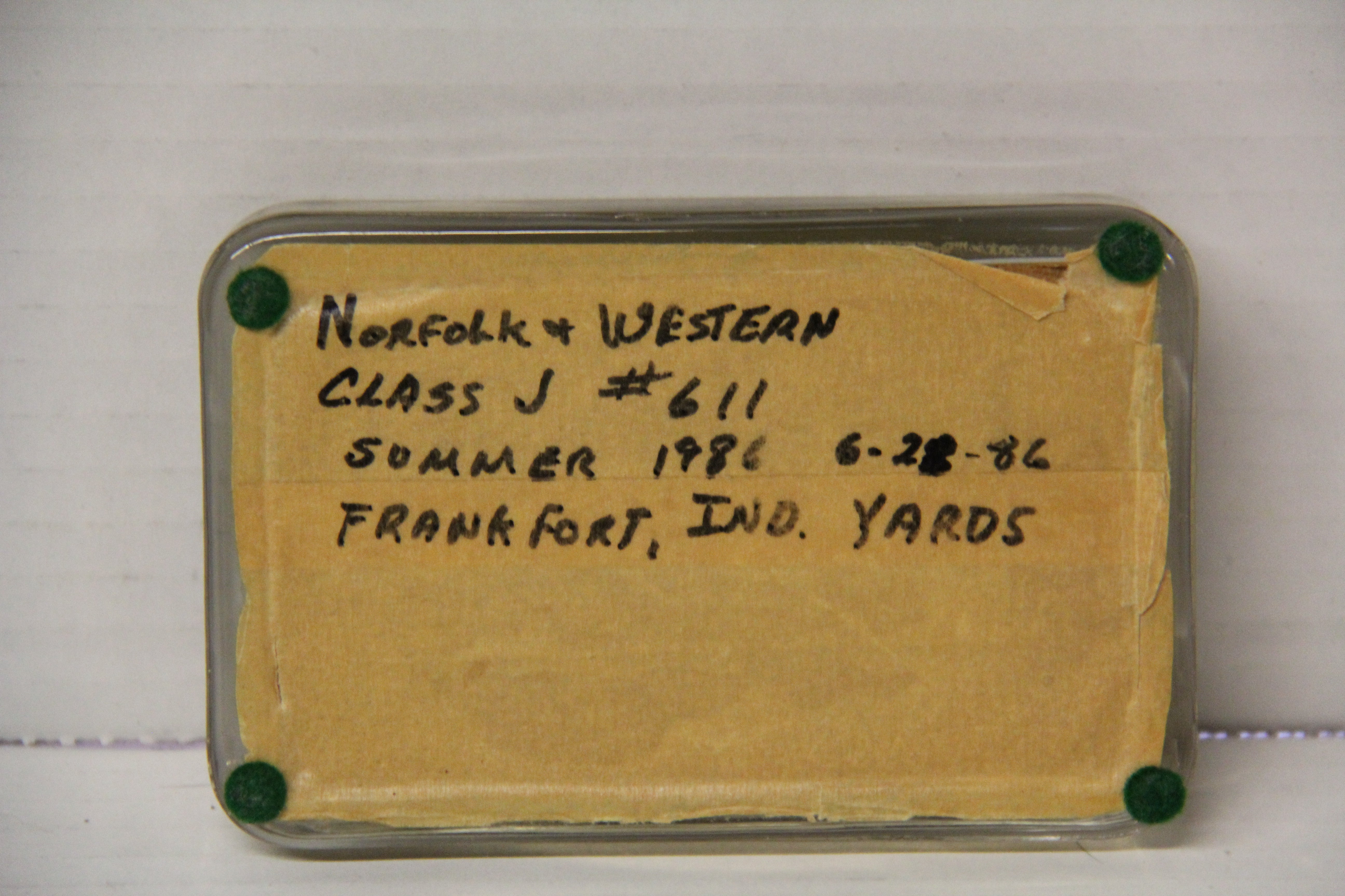 Norfolk & Western Class J #611 Photograph Paper Weight-Second hand-M7200