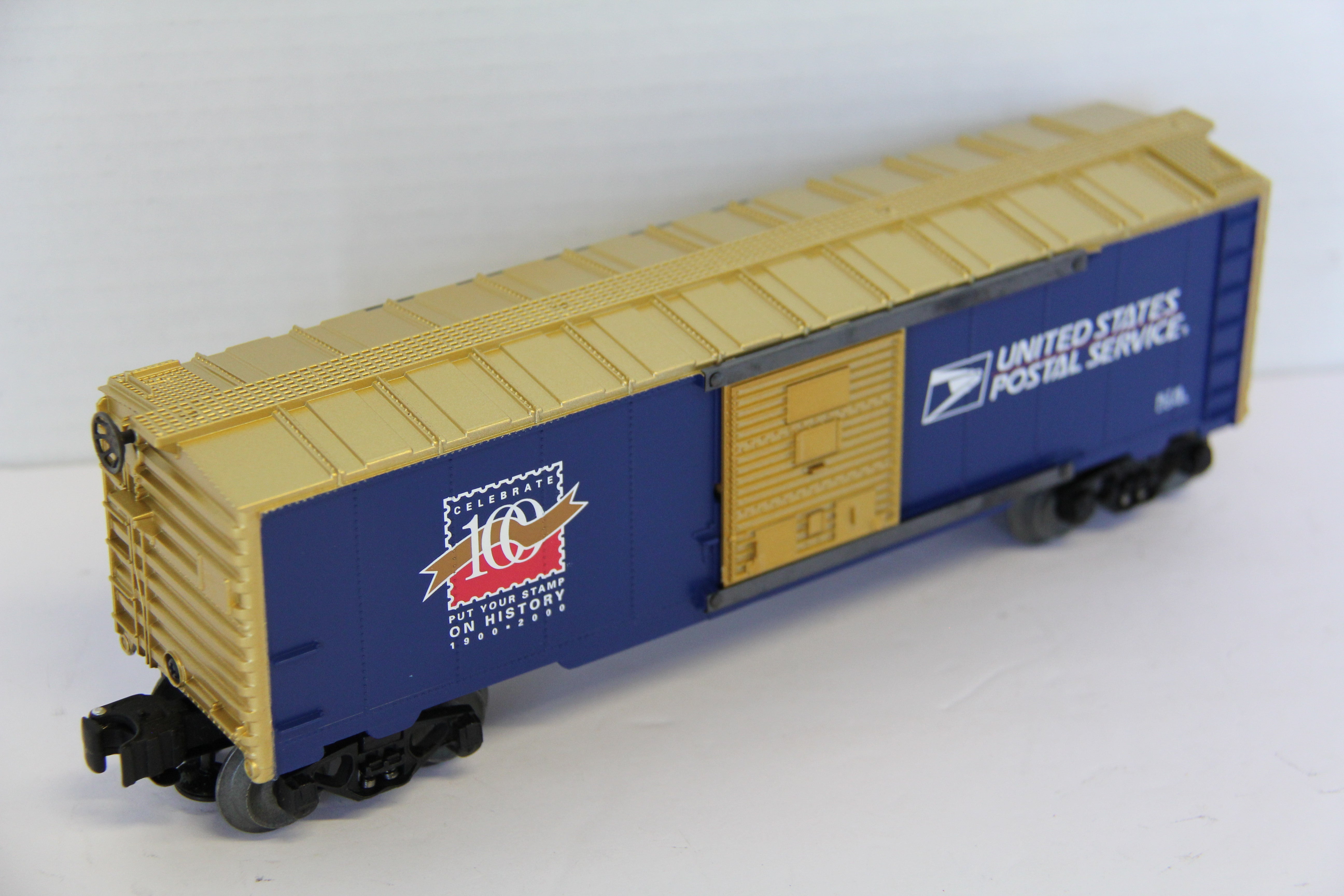 Lionel 6-26214 Lionel "Celebrate the Century" Stamp Boxcar-Second hand-M7588