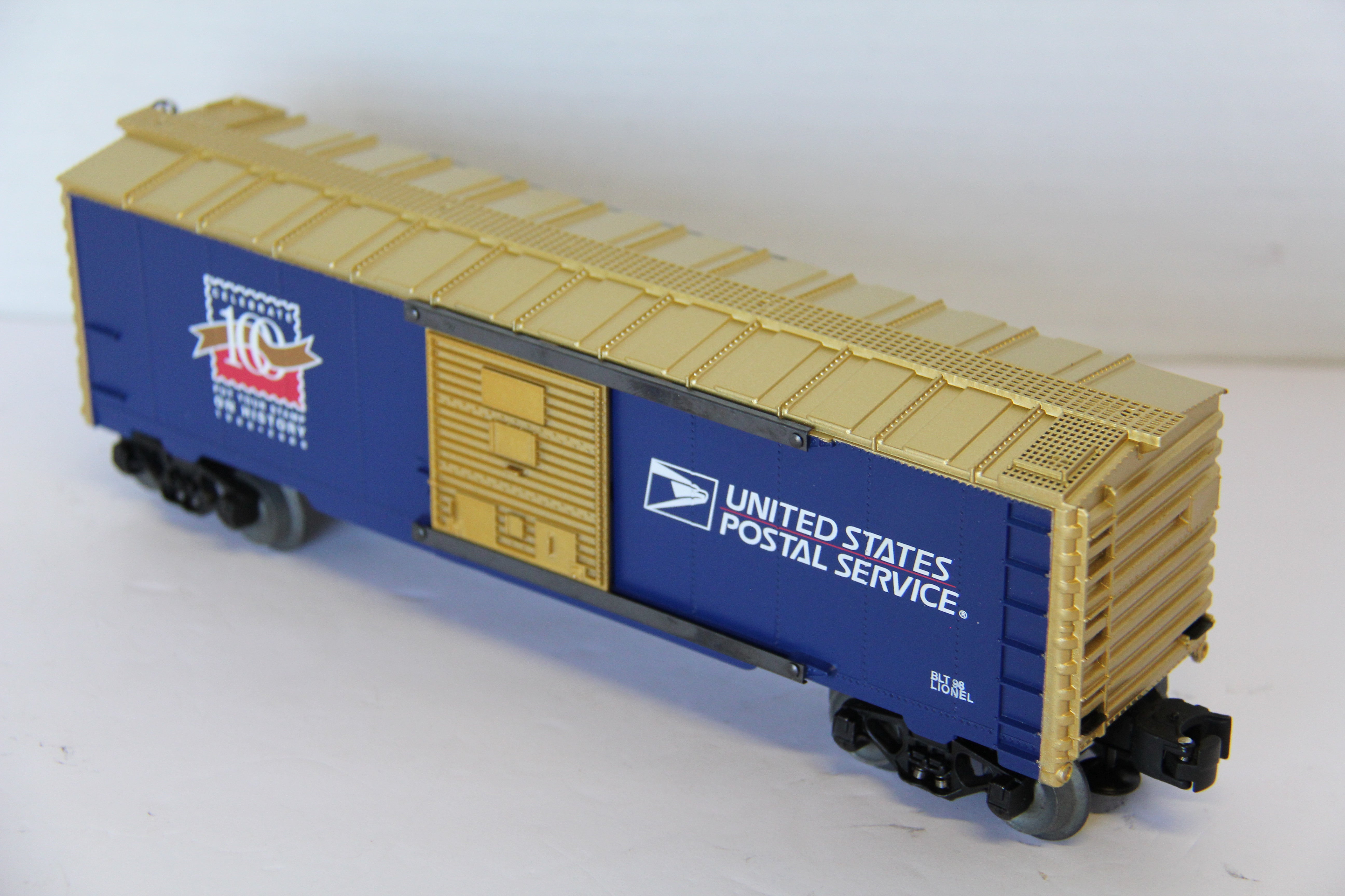 Lionel 6-26214 Lionel "Celebrate the Century" Stamp Boxcar-Second hand-M7588