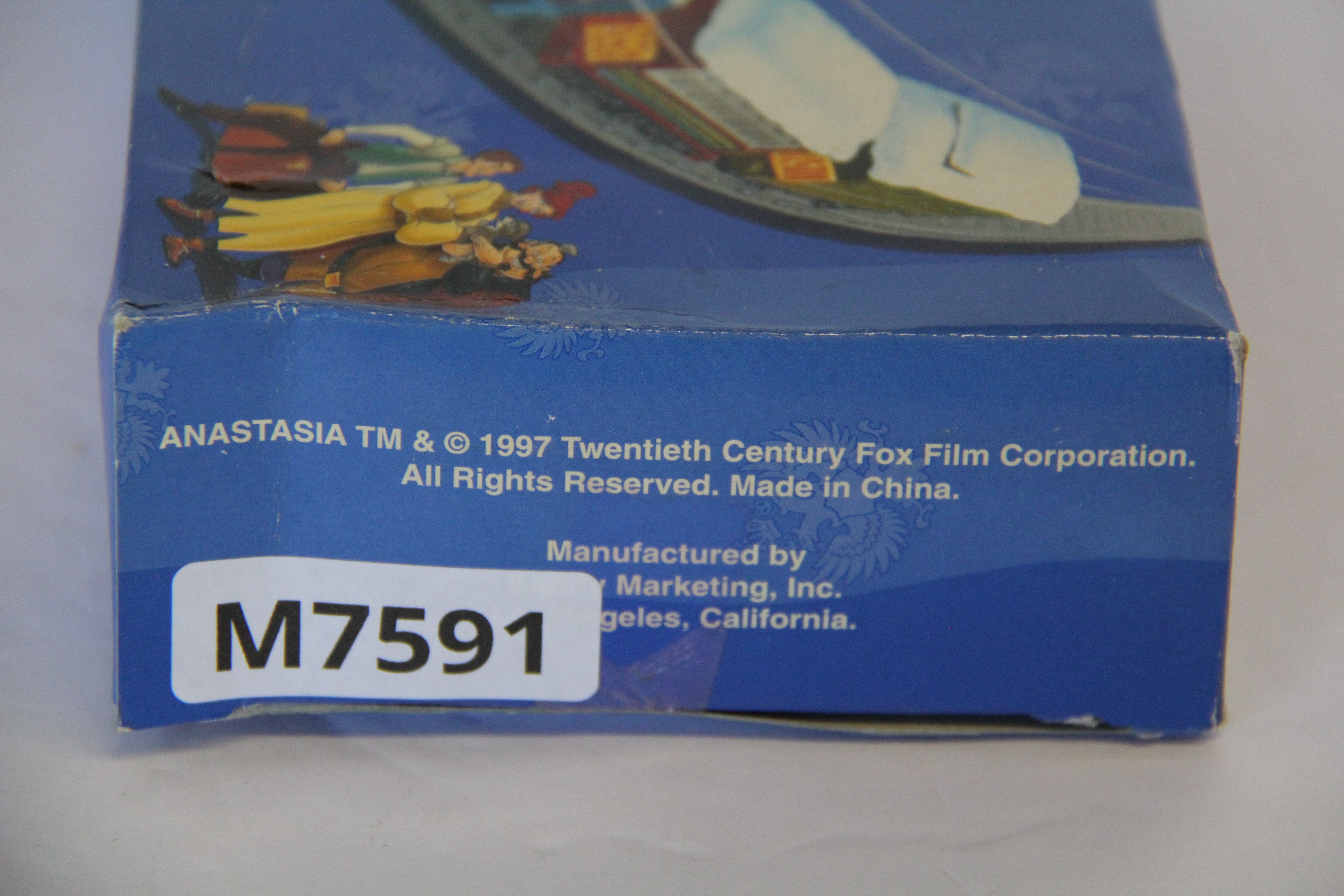 1997 Anastasia Mini Train Toy Set-Second hand-M7591