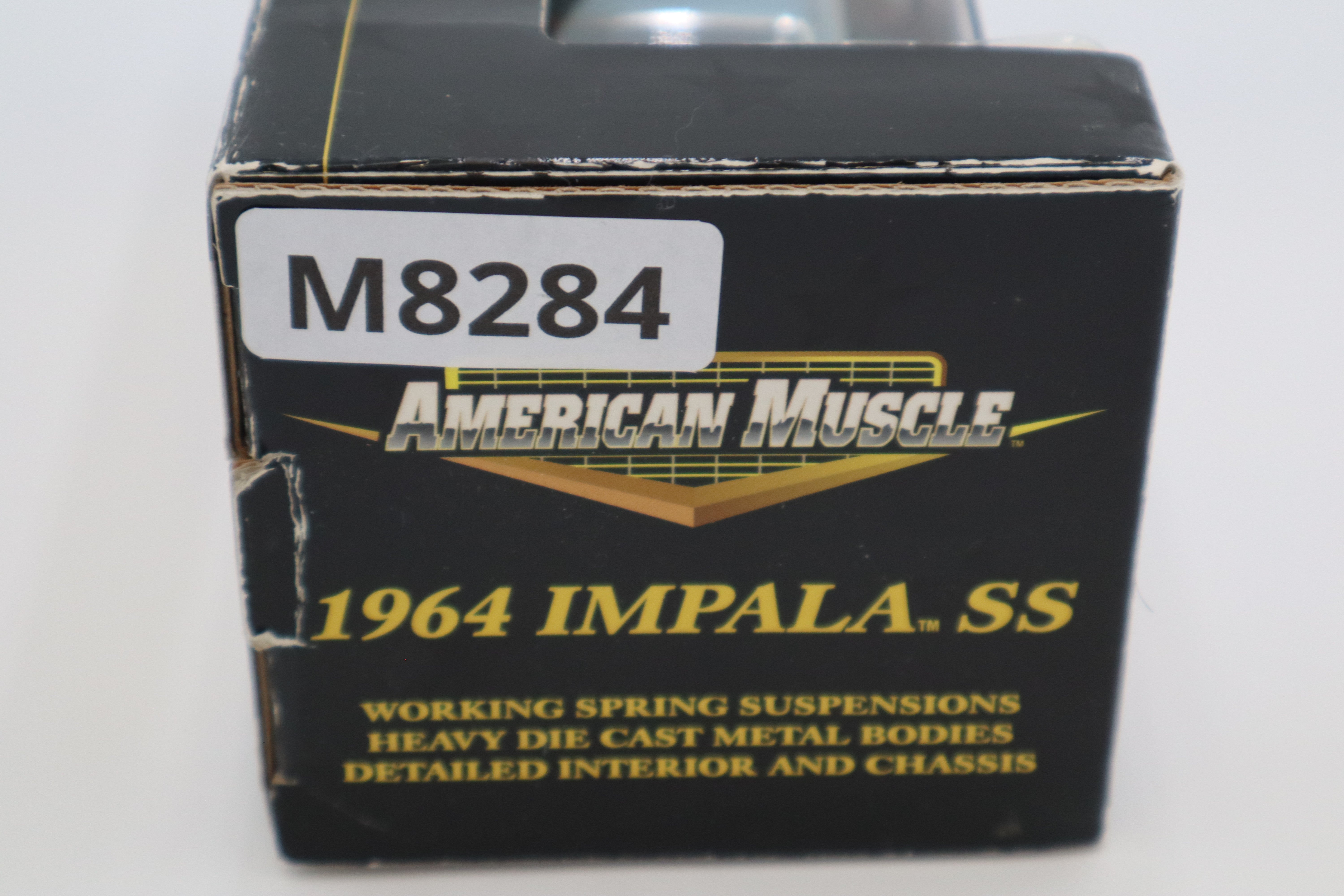 Ertl American Muscle 1964 Impala SS -Baby Blue-Second hand-M8284