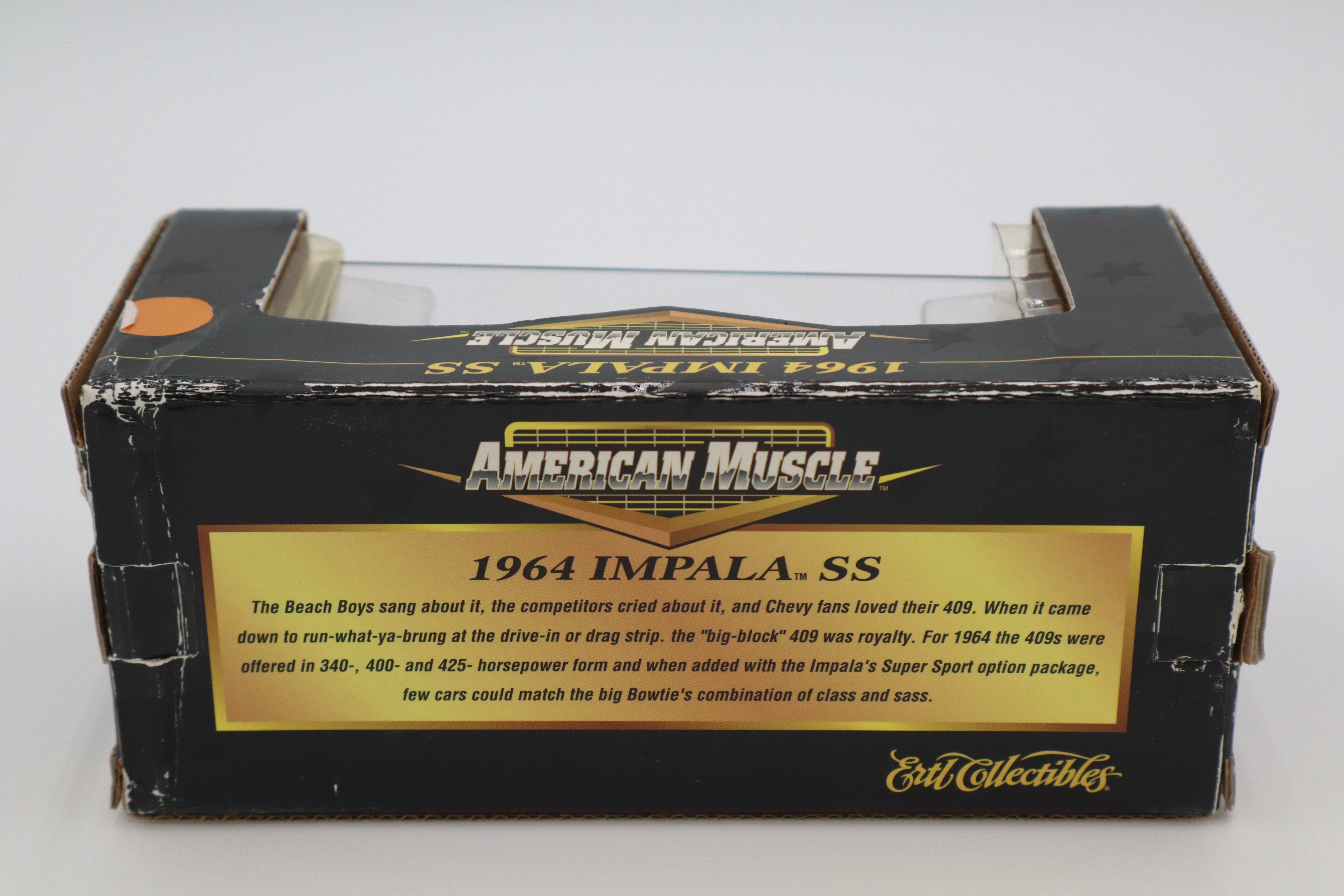 Ertl American Muscle 1964 Impala SS -Baby Blue-Second hand-M8284